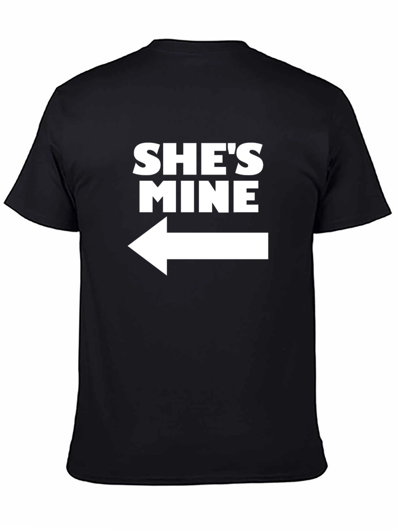 Shes Mine Graphic Tee - Couple Matching Shirt