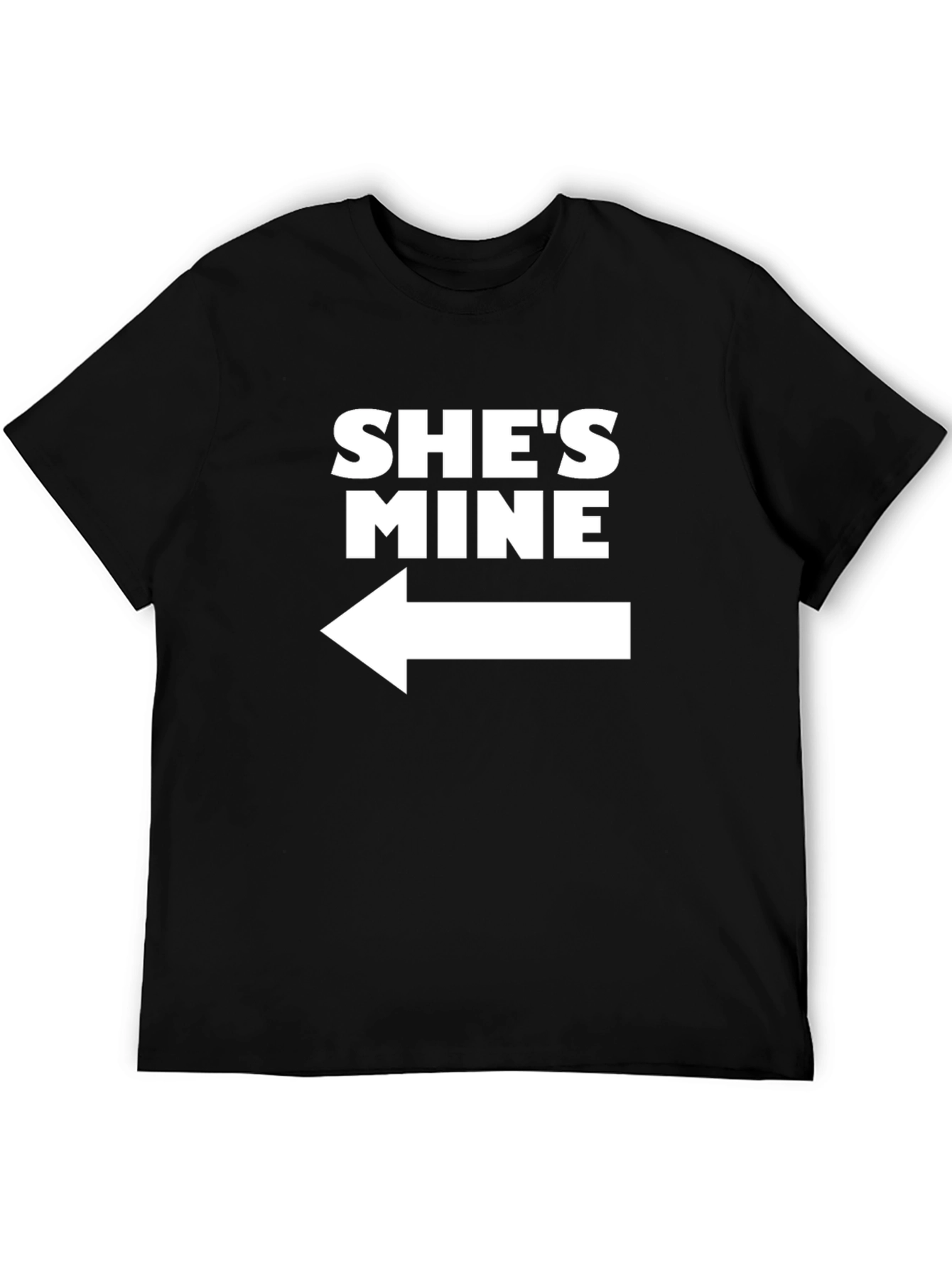 Shes Mine Graphic Tee - Couple Matching Shirt