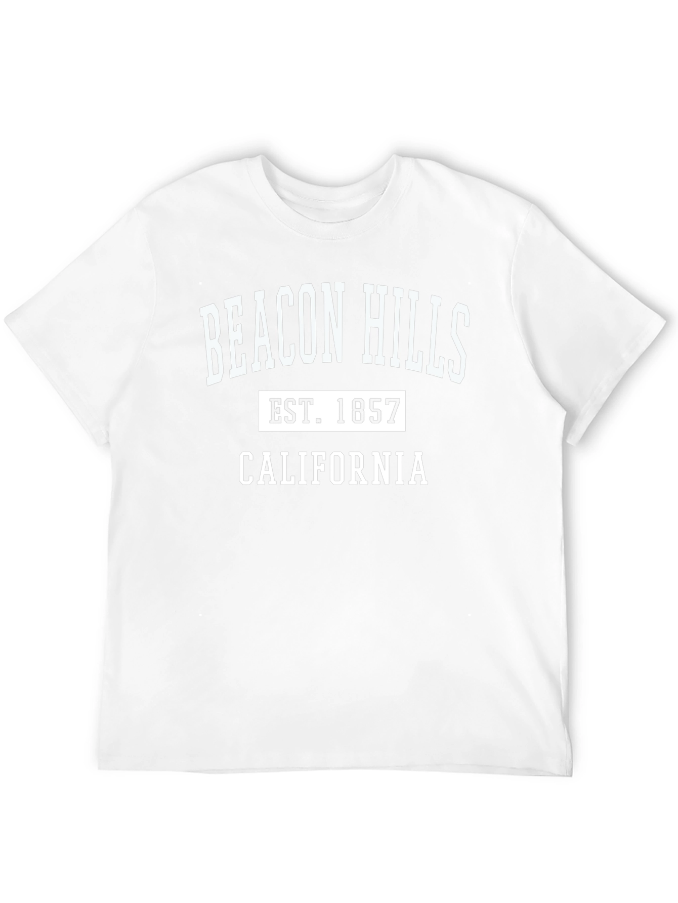 Beacon Hills California Est. 1857 Black T-Shirt