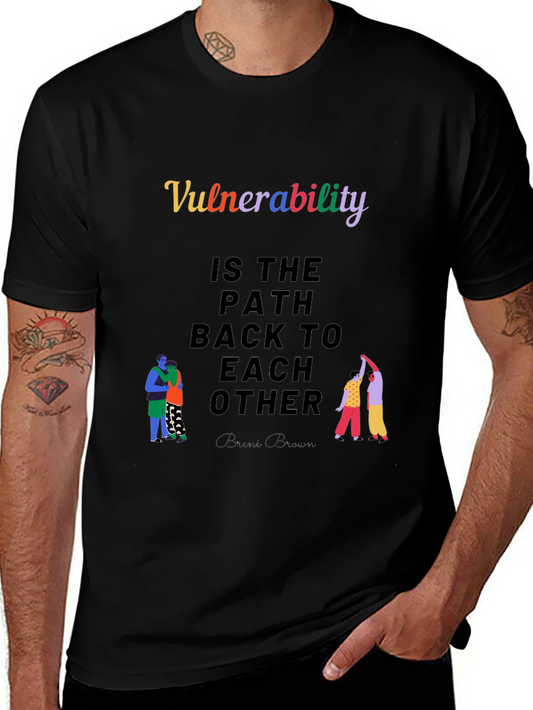 Vulnerability Path Black T-Shirt
