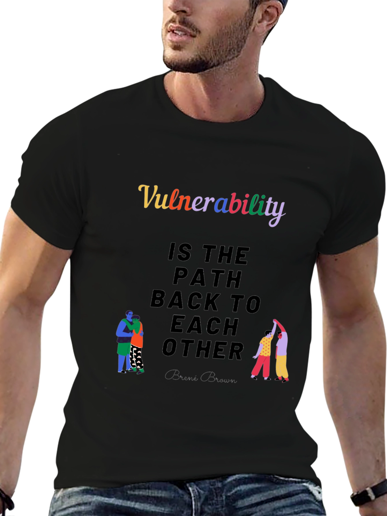 Vulnerability Path Black T-Shirt