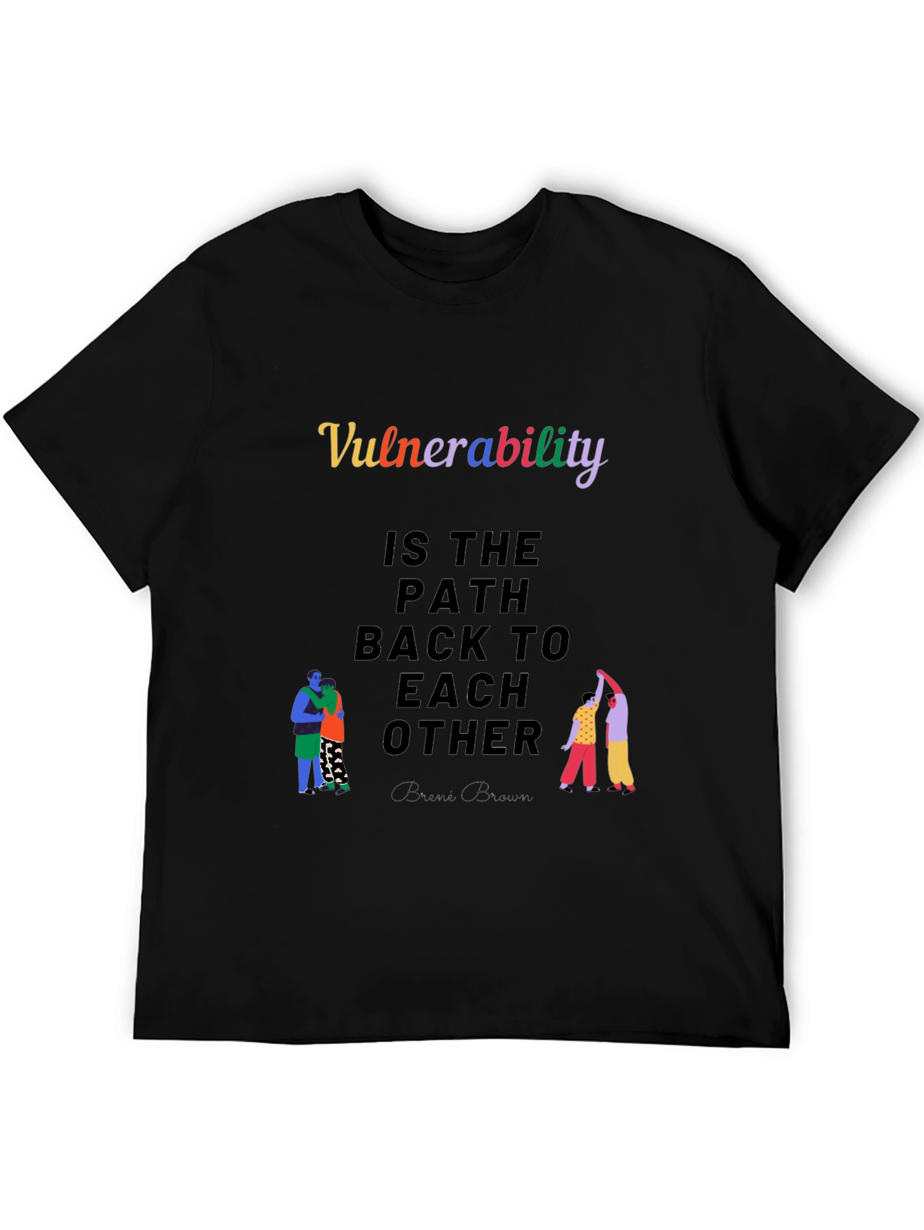 Vulnerability Path Black T-Shirt