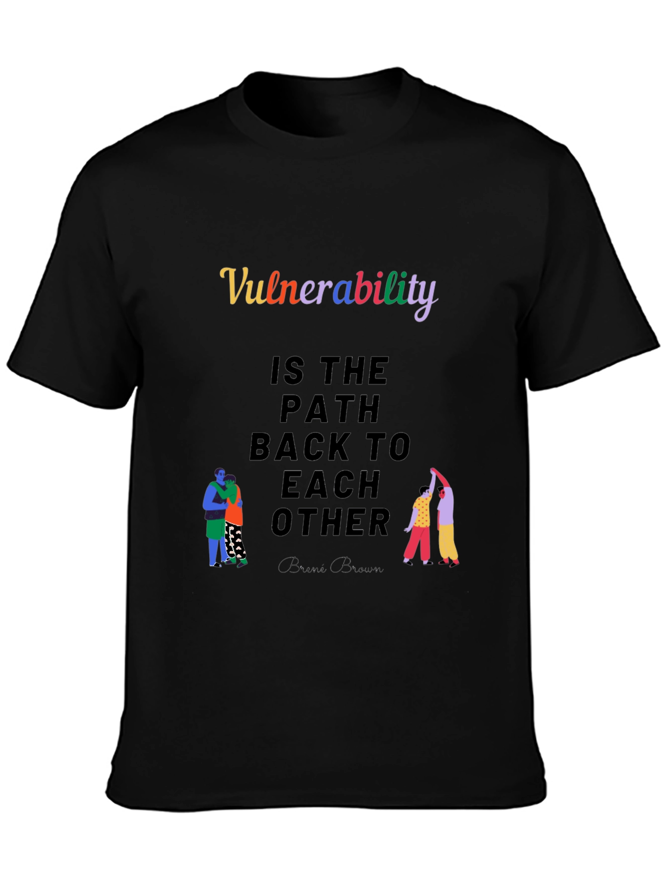 Vulnerability Path Black T-Shirt