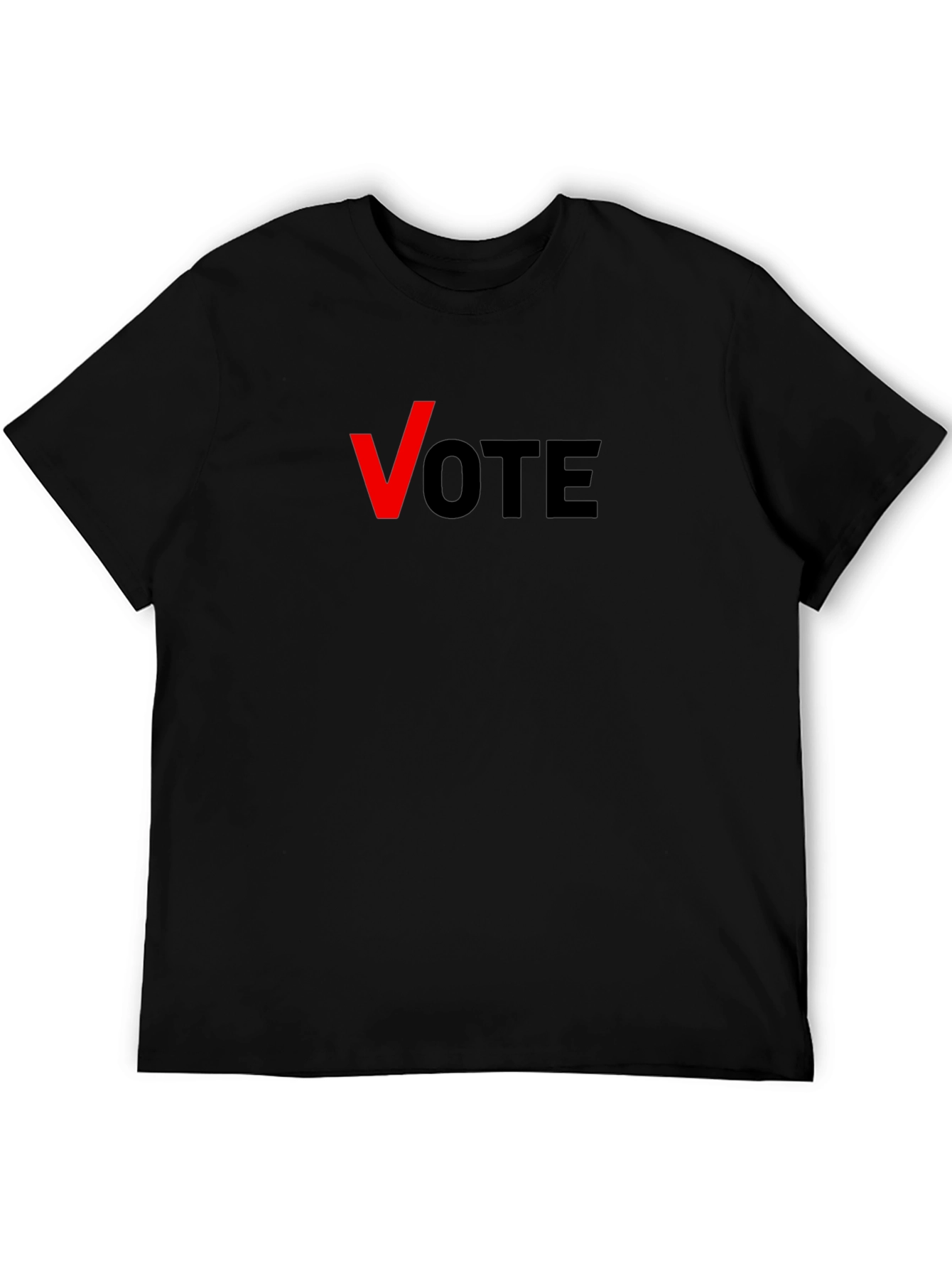 Vote T-Shirt - Black Graphic Tee