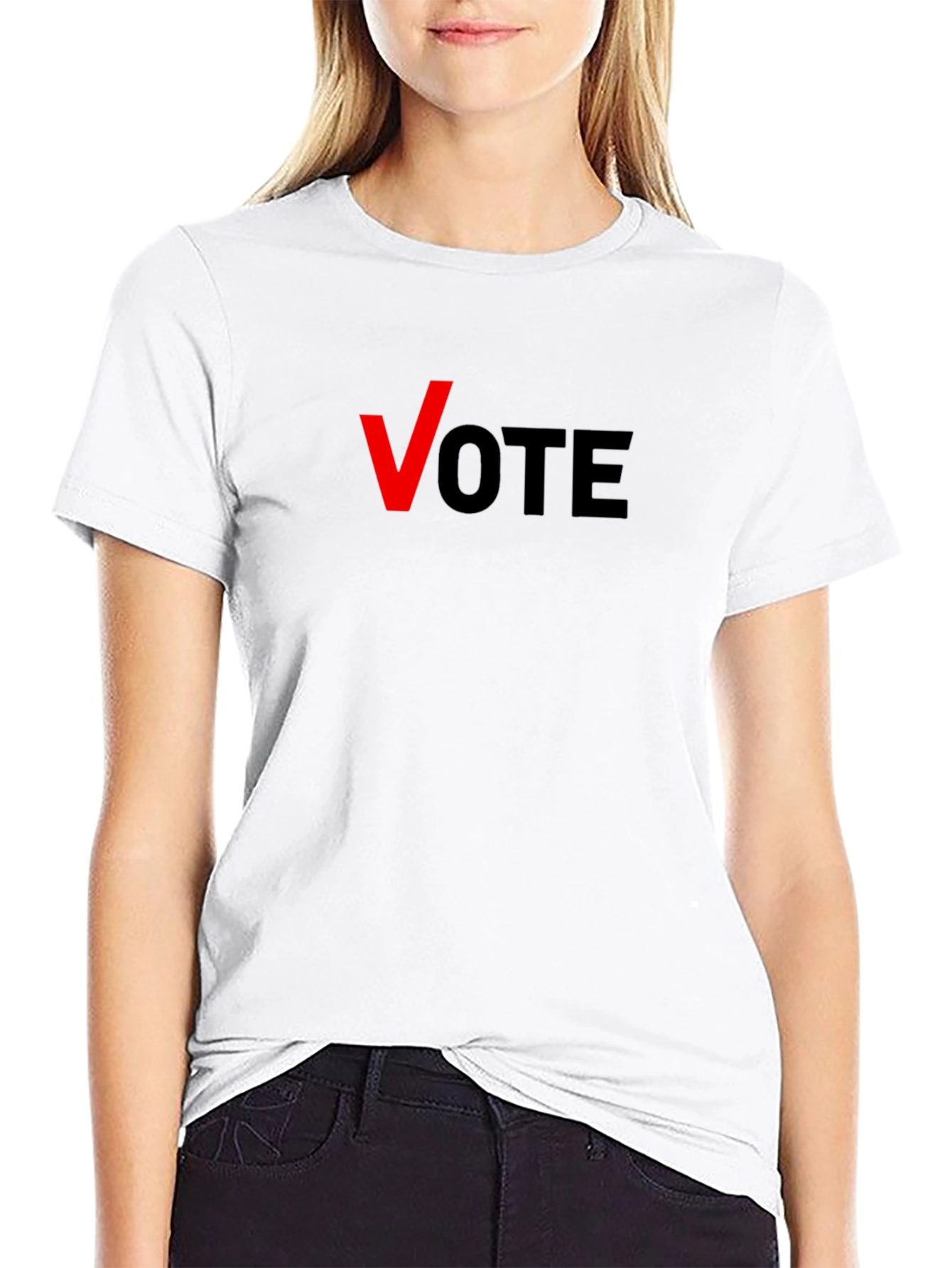 Vote T-Shirt - Black Graphic Tee