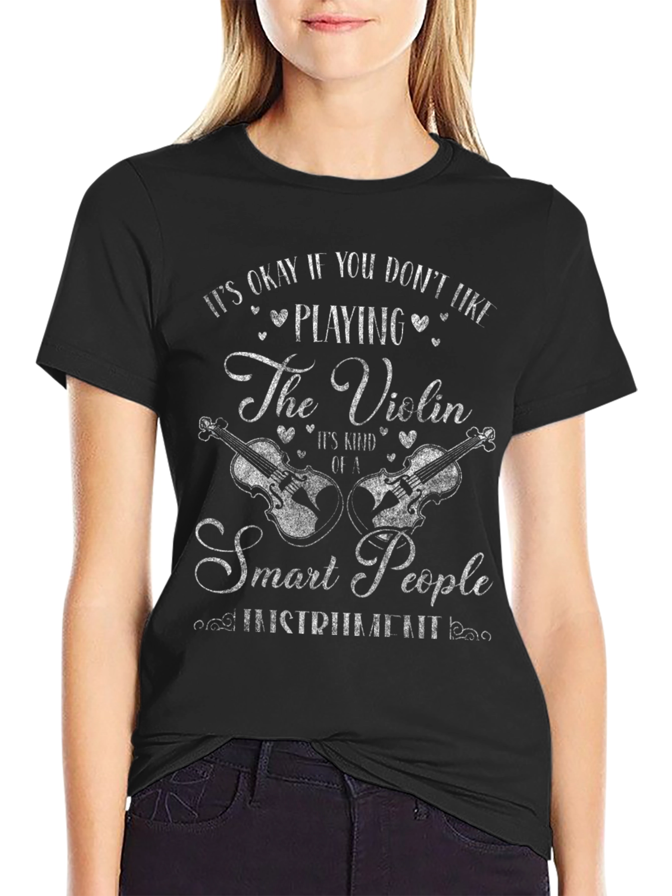Violin Smart People Instrument T-Shirt