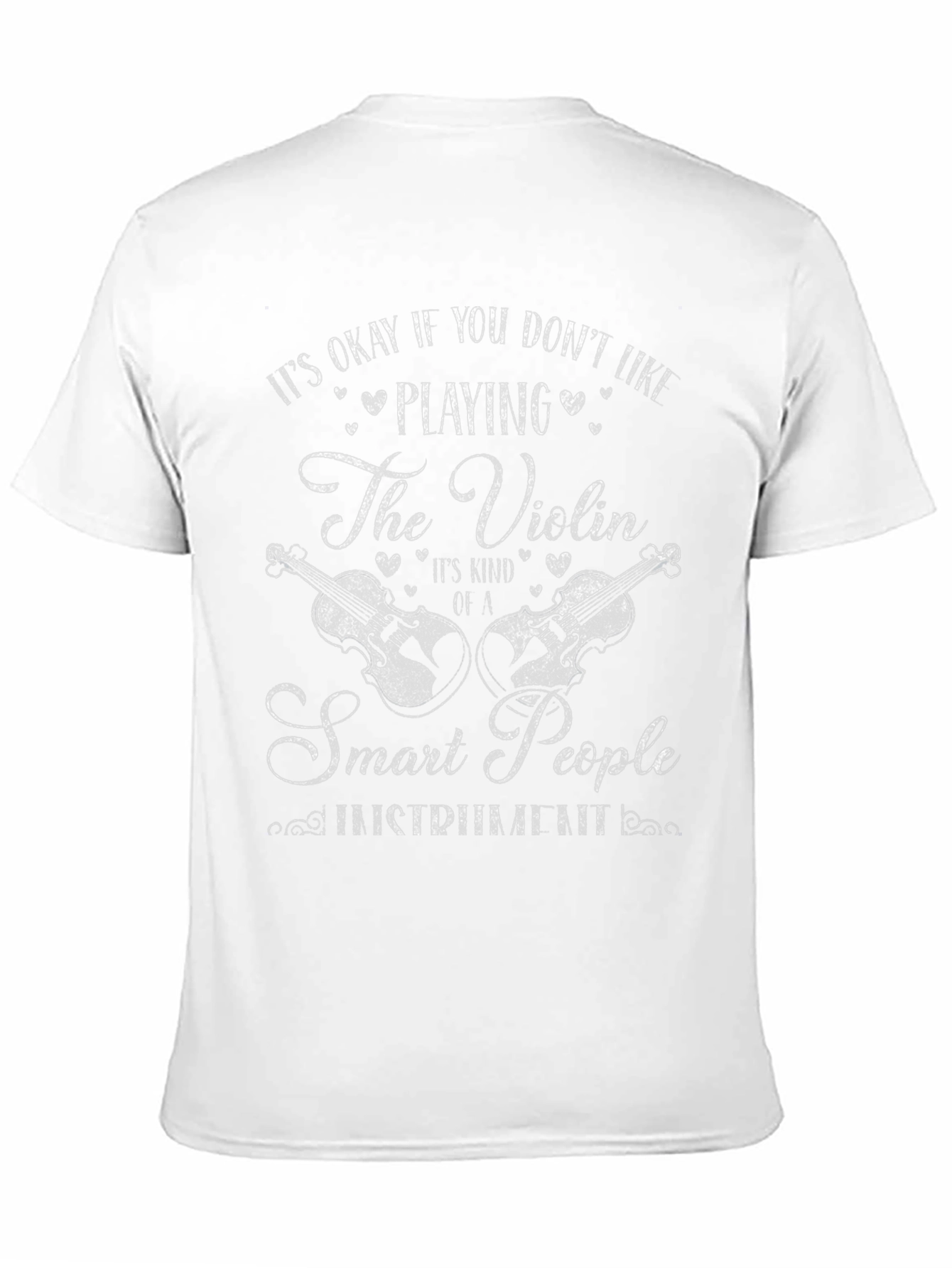 Violin Smart People Instrument T-Shirt