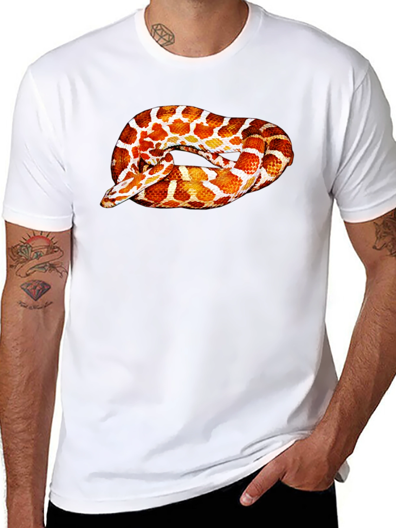 Snake Graphic T-Shirt