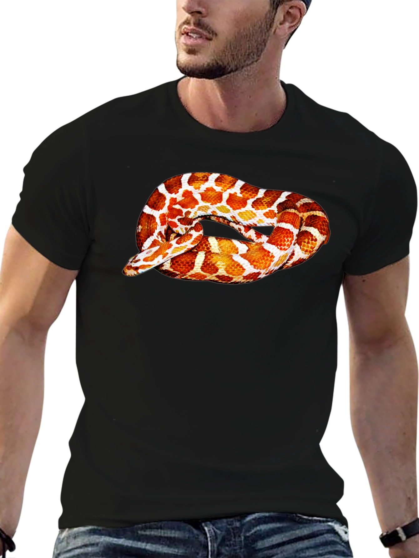 Snake Graphic T-Shirt