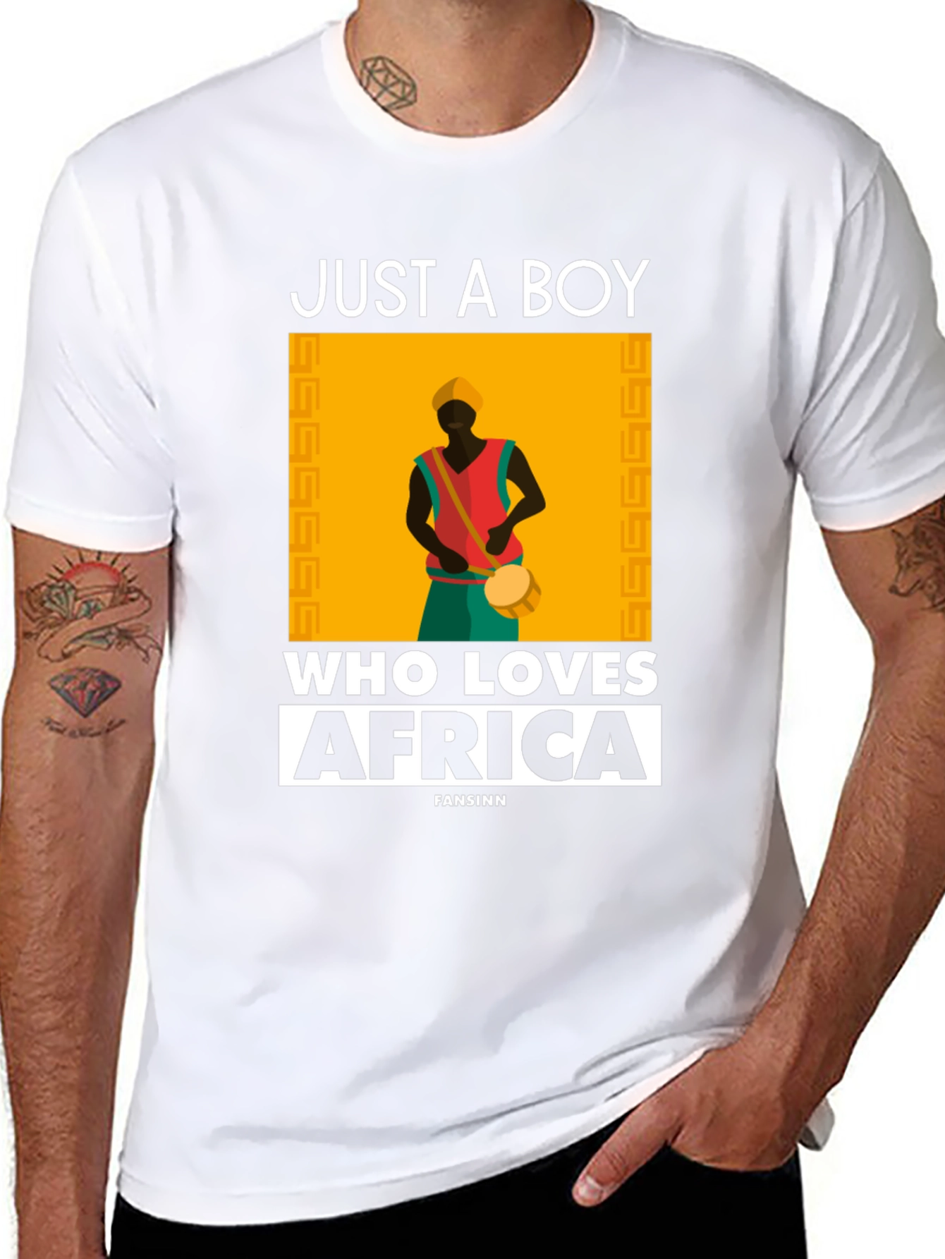 Just A Boy Who Loves Africa T-Shirt