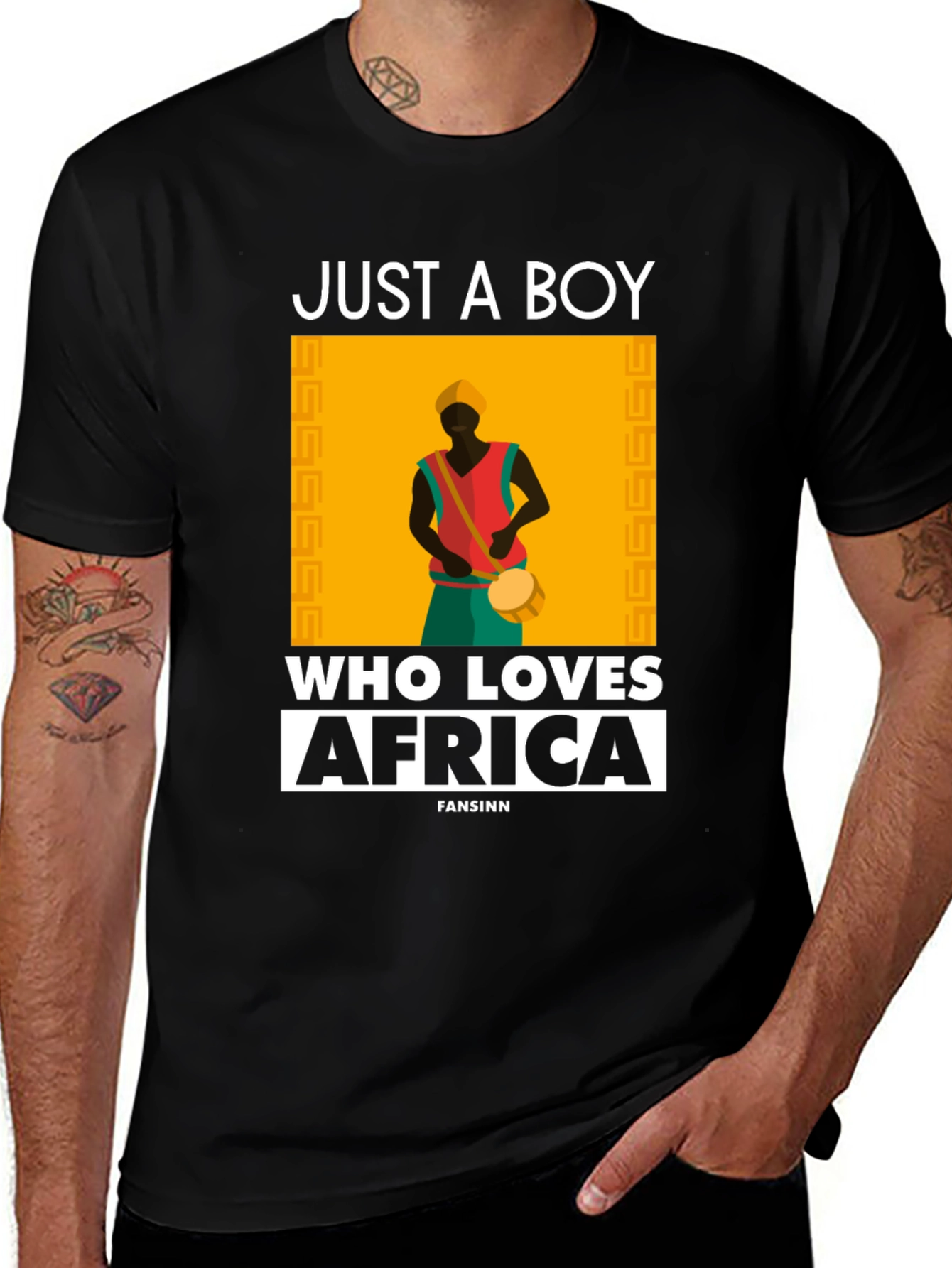 Just A Boy Who Loves Africa T-Shirt
