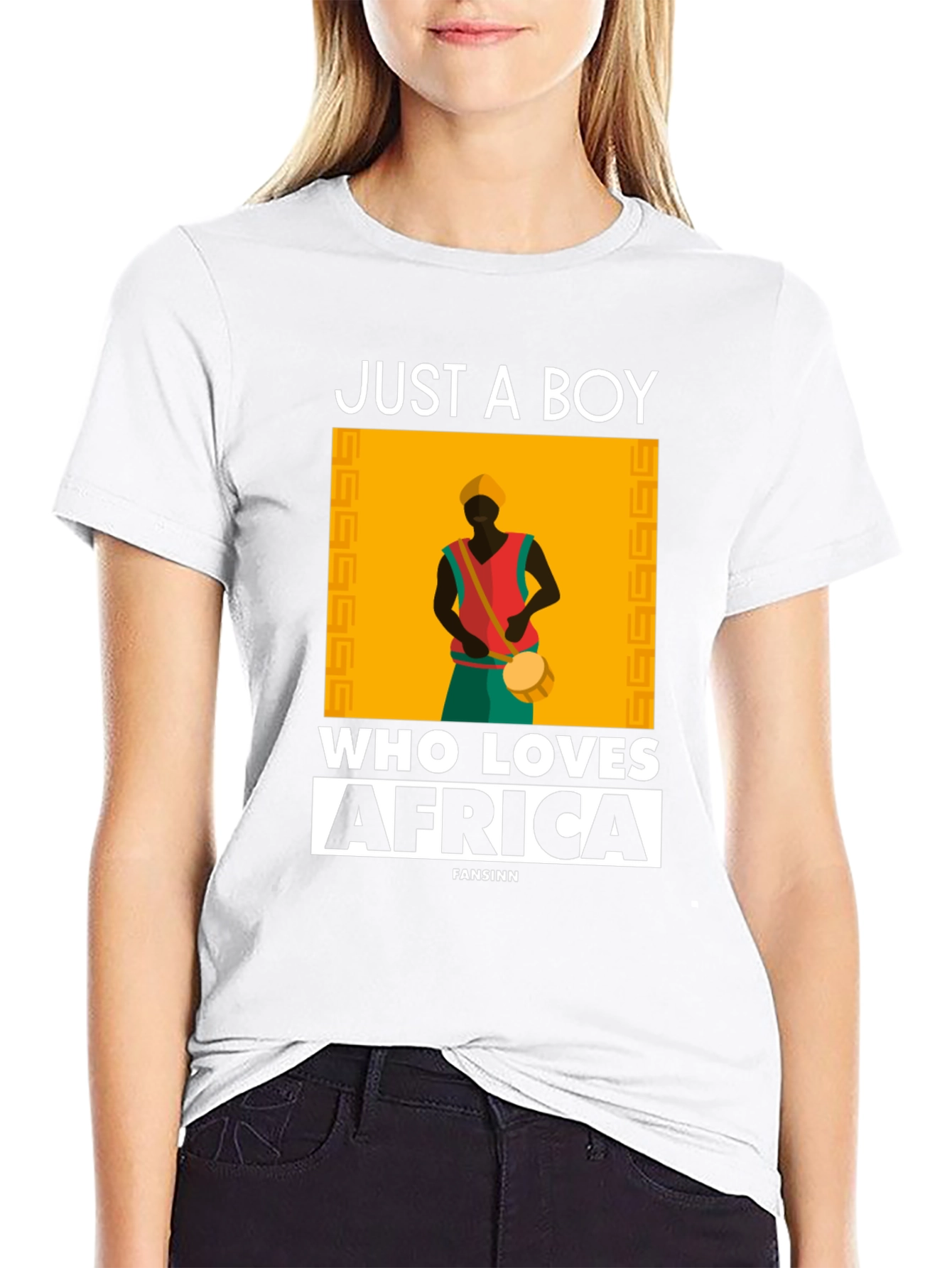Just A Boy Who Loves Africa T-Shirt