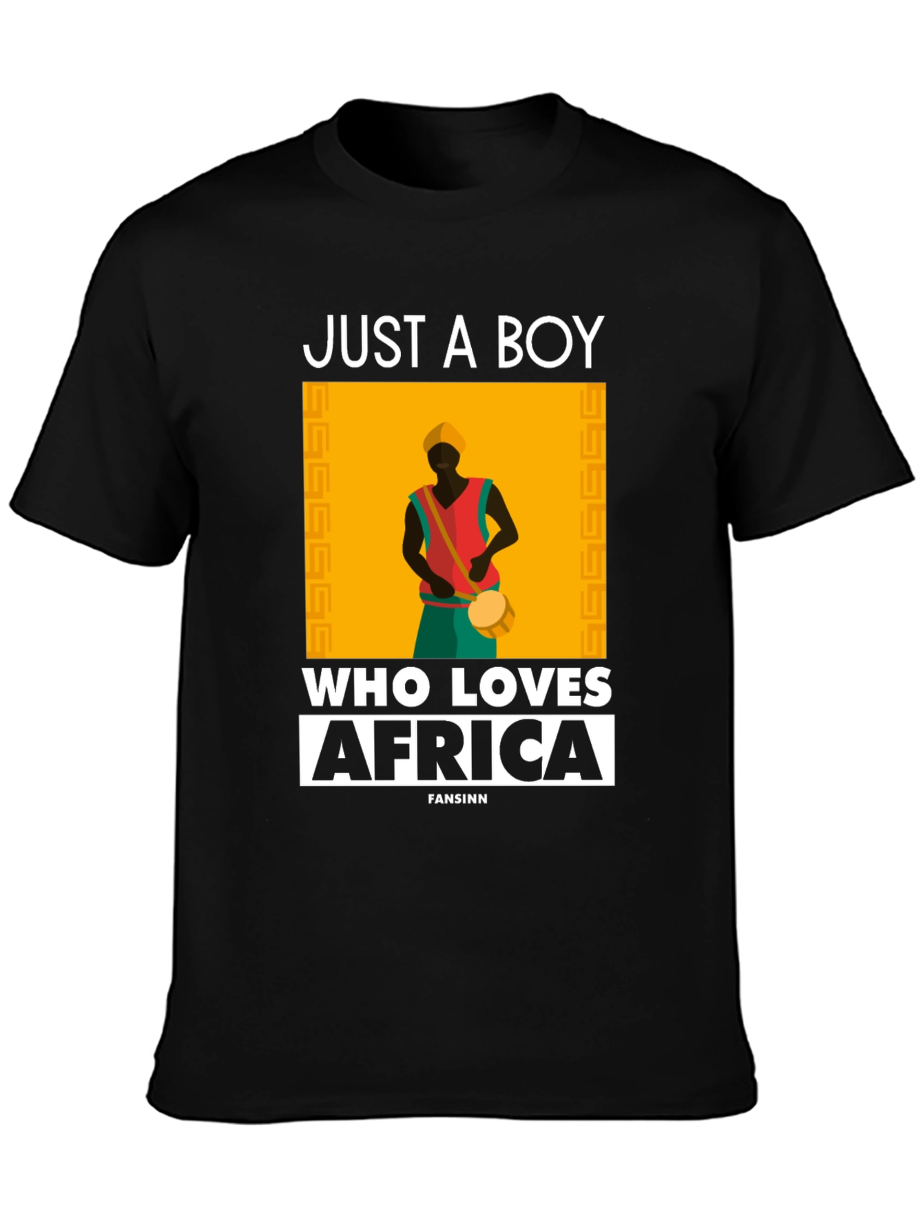 Just A Boy Who Loves Africa T-Shirt