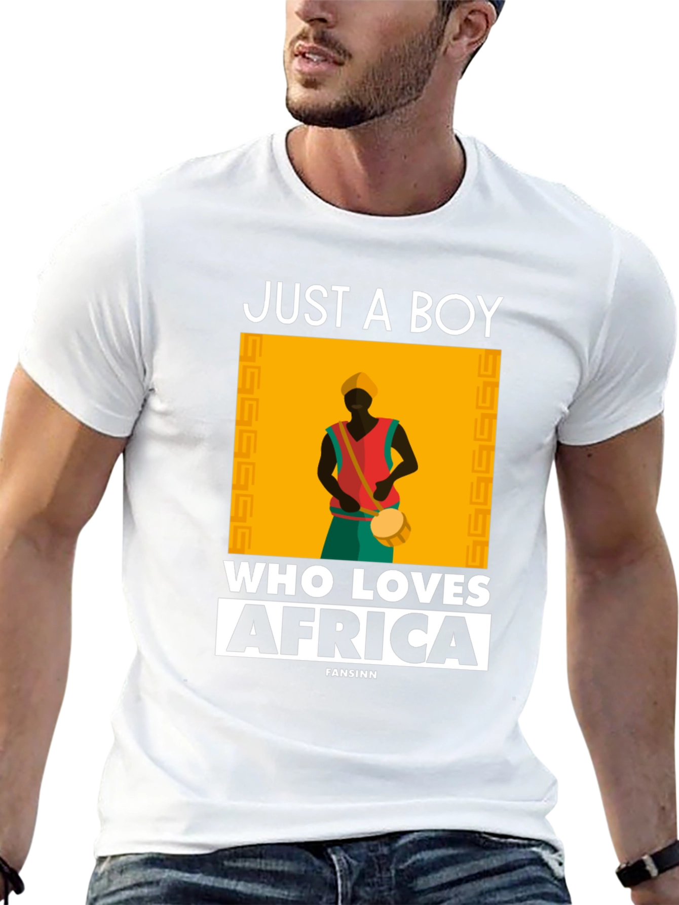 Just A Boy Who Loves Africa T-Shirt