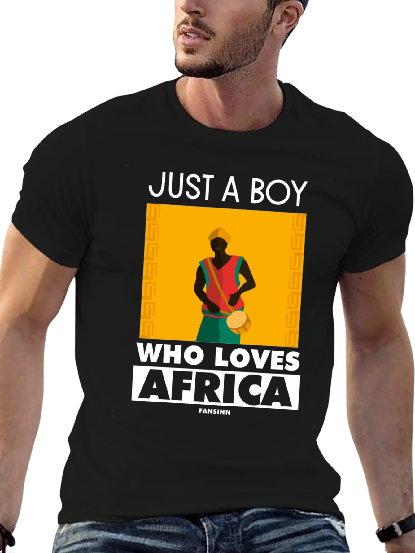 Just A Boy Who Loves Africa T-Shirt