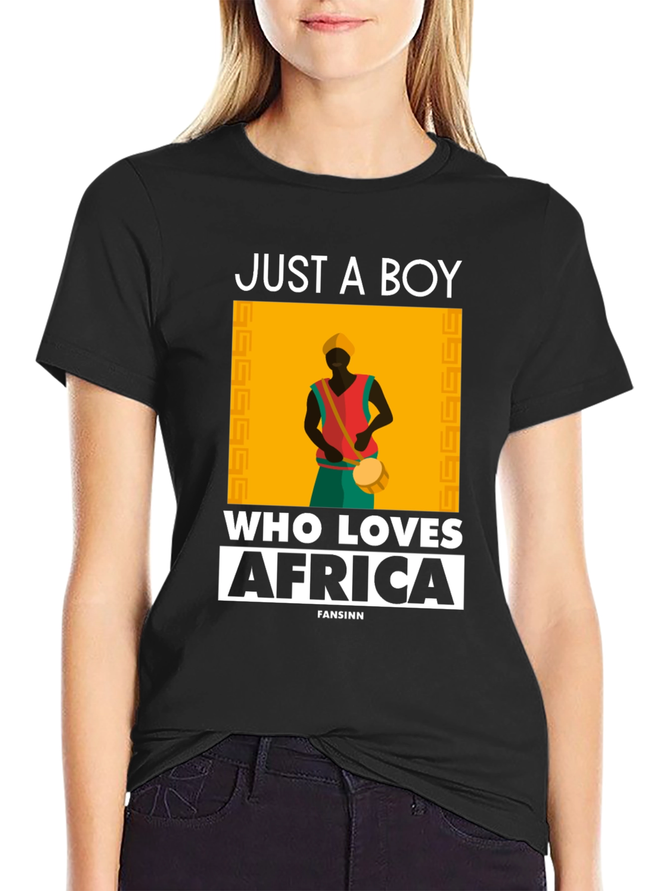 Just A Boy Who Loves Africa T-Shirt