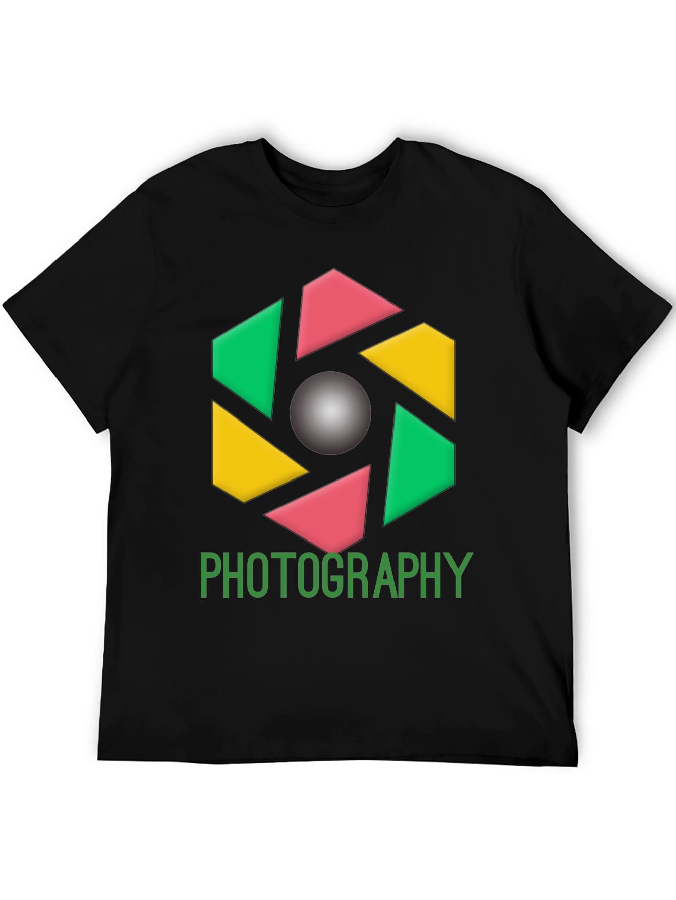 Photography Graphic Tee - Modern Camera Design