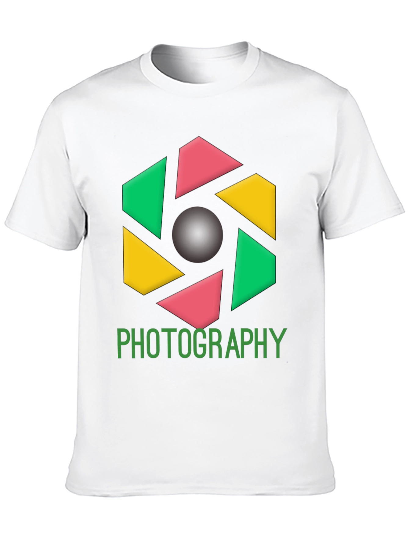 Photography Graphic Tee - Modern Camera Design