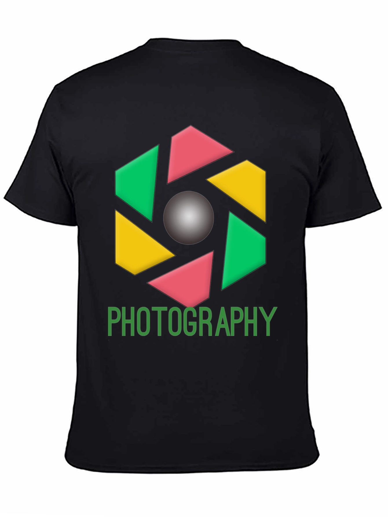 Photography Graphic Tee - Modern Camera Design