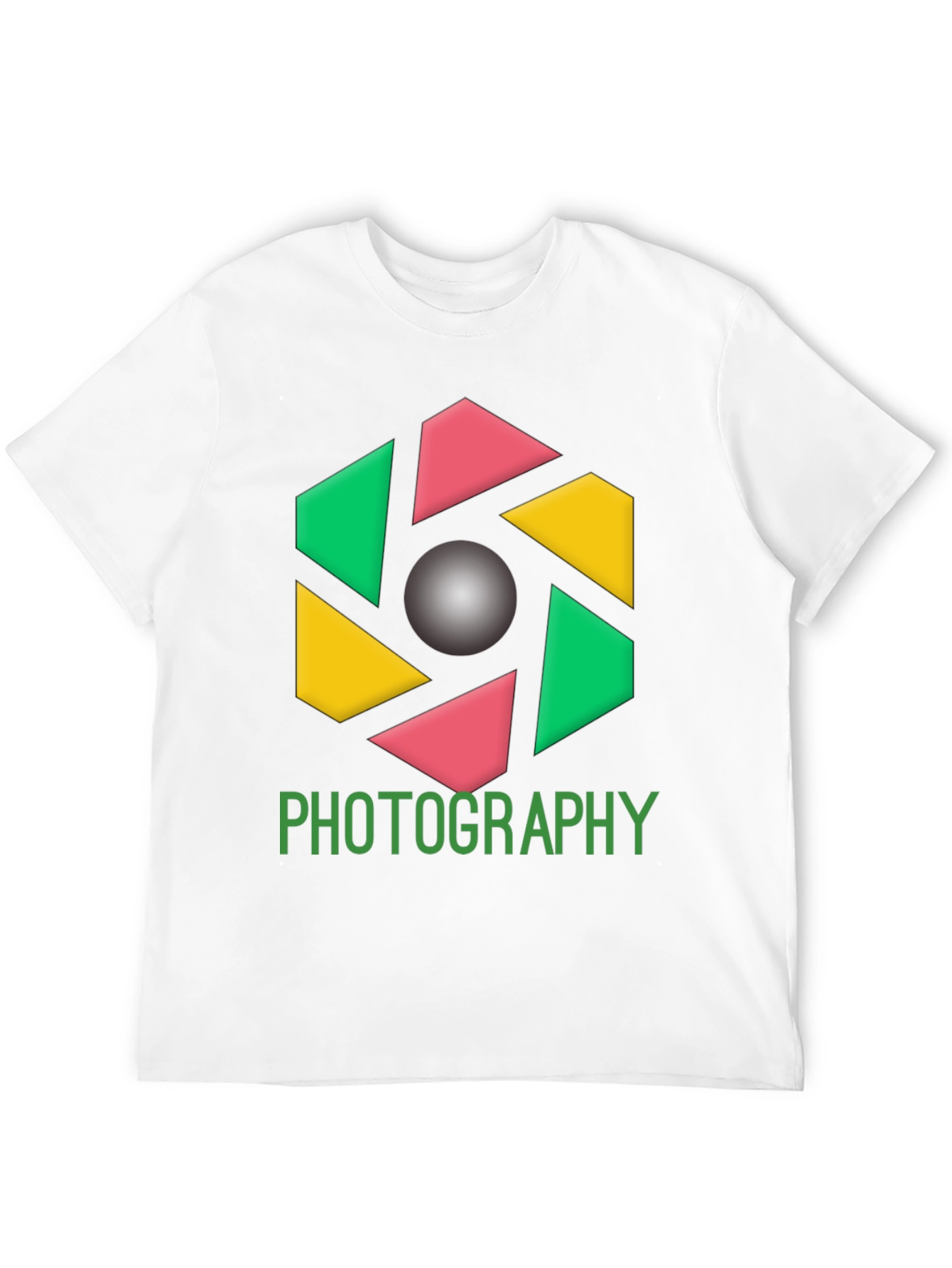 Photography Graphic Tee - Modern Camera Design