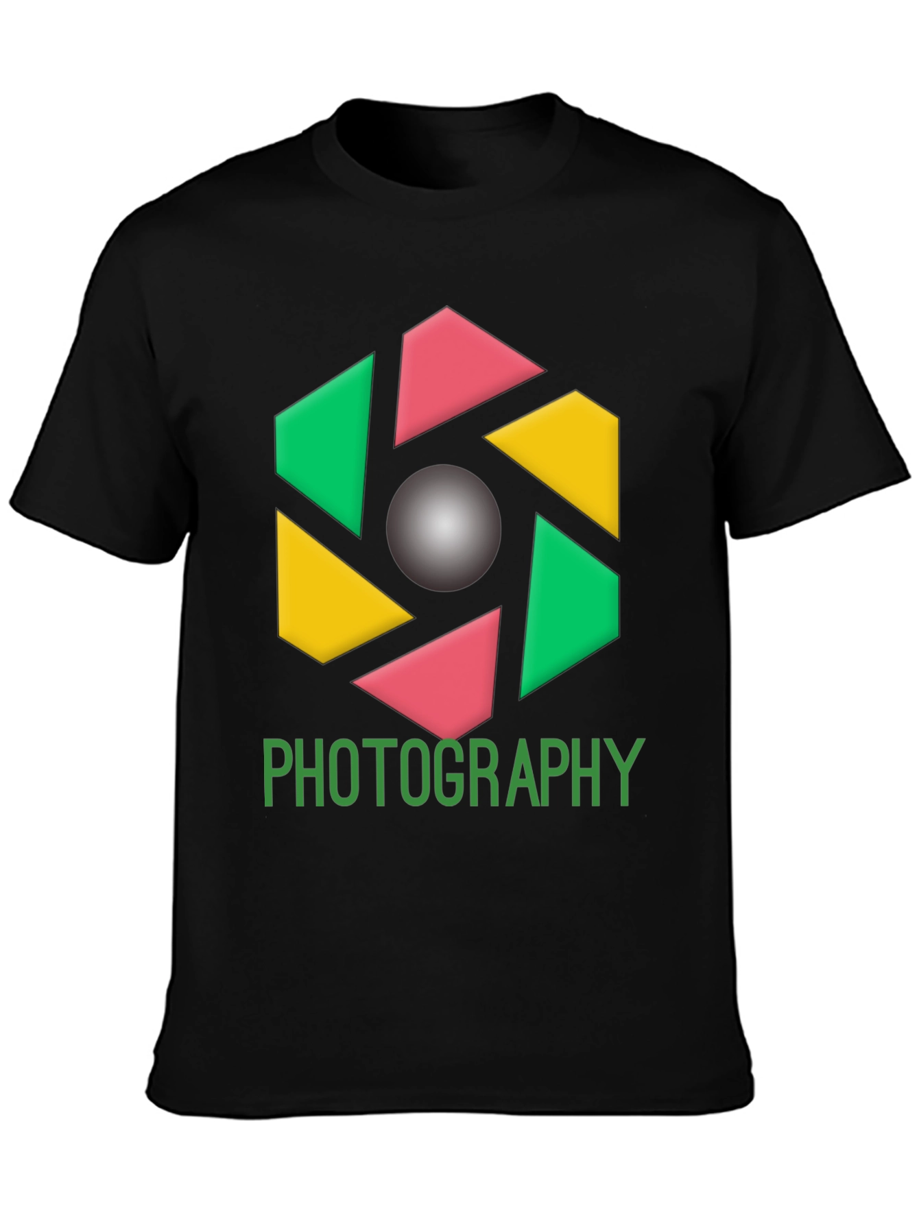 Photography Graphic Tee - Modern Camera Design