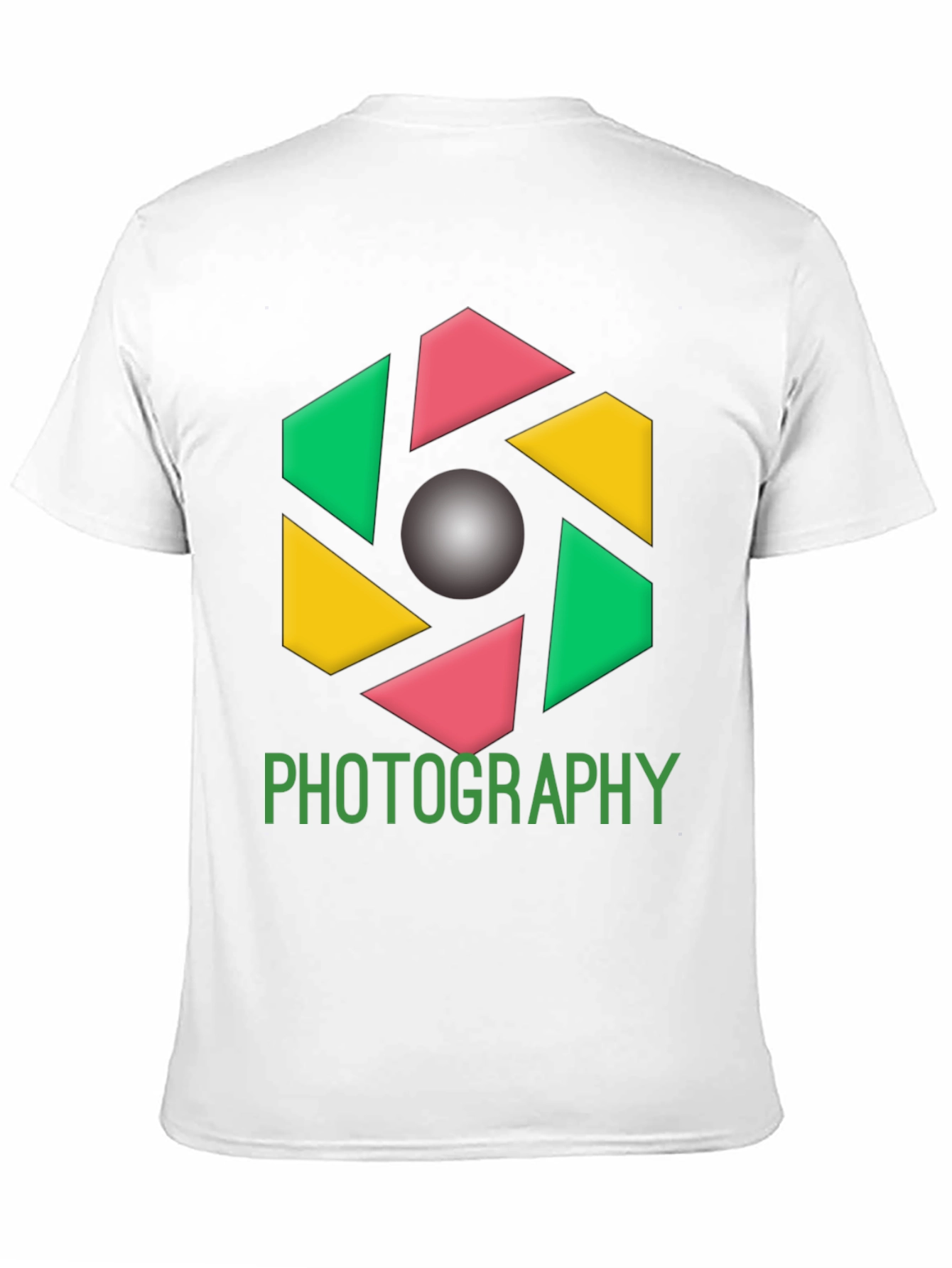 Photography Graphic Tee - Modern Camera Design