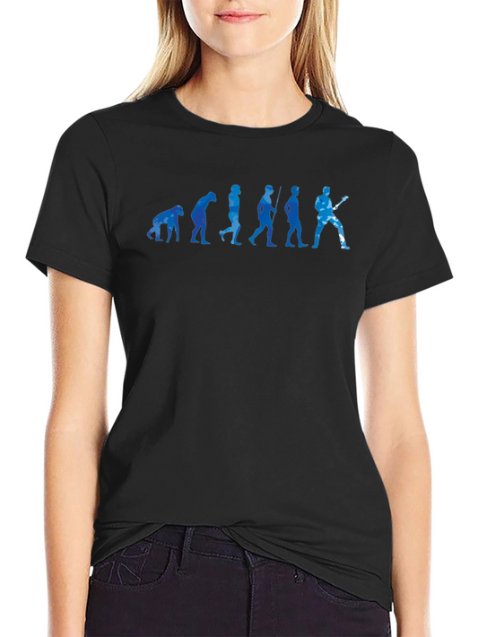 Evolution of Rock Black T-Shirt