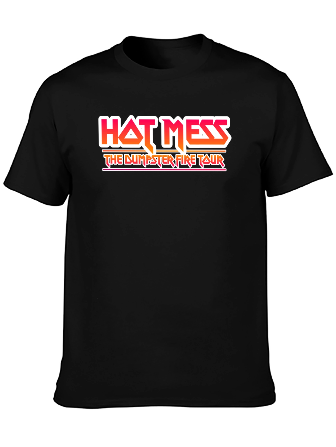 Hot Mess Dumpster Fire Tour Graphic T-Shirt