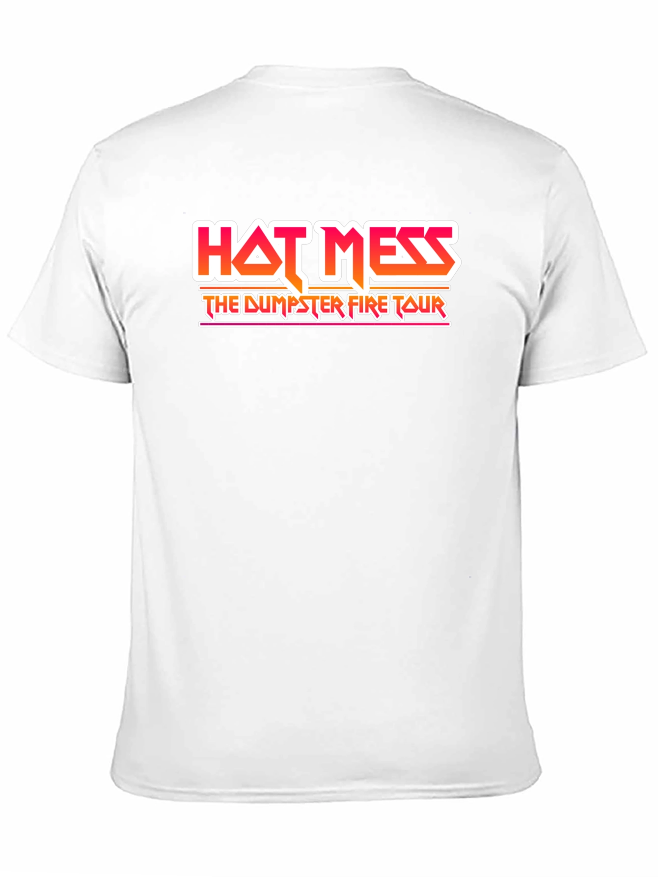Hot Mess Dumpster Fire Tour Graphic T-Shirt