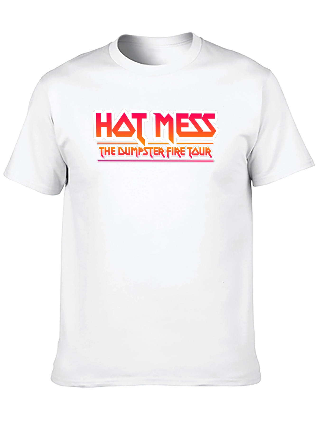 Hot Mess Dumpster Fire Tour Graphic T-Shirt