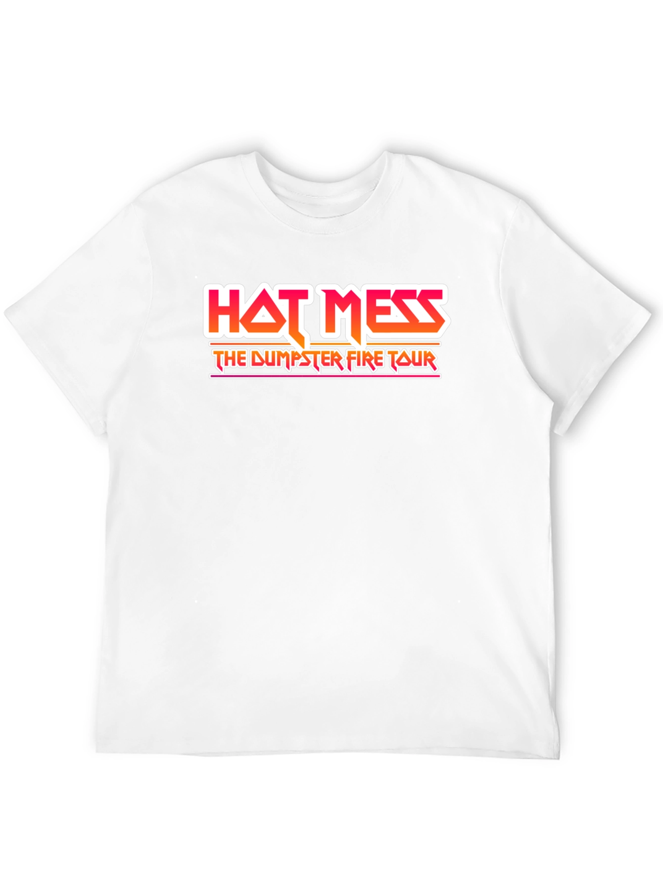 Hot Mess Dumpster Fire Tour Graphic T-Shirt