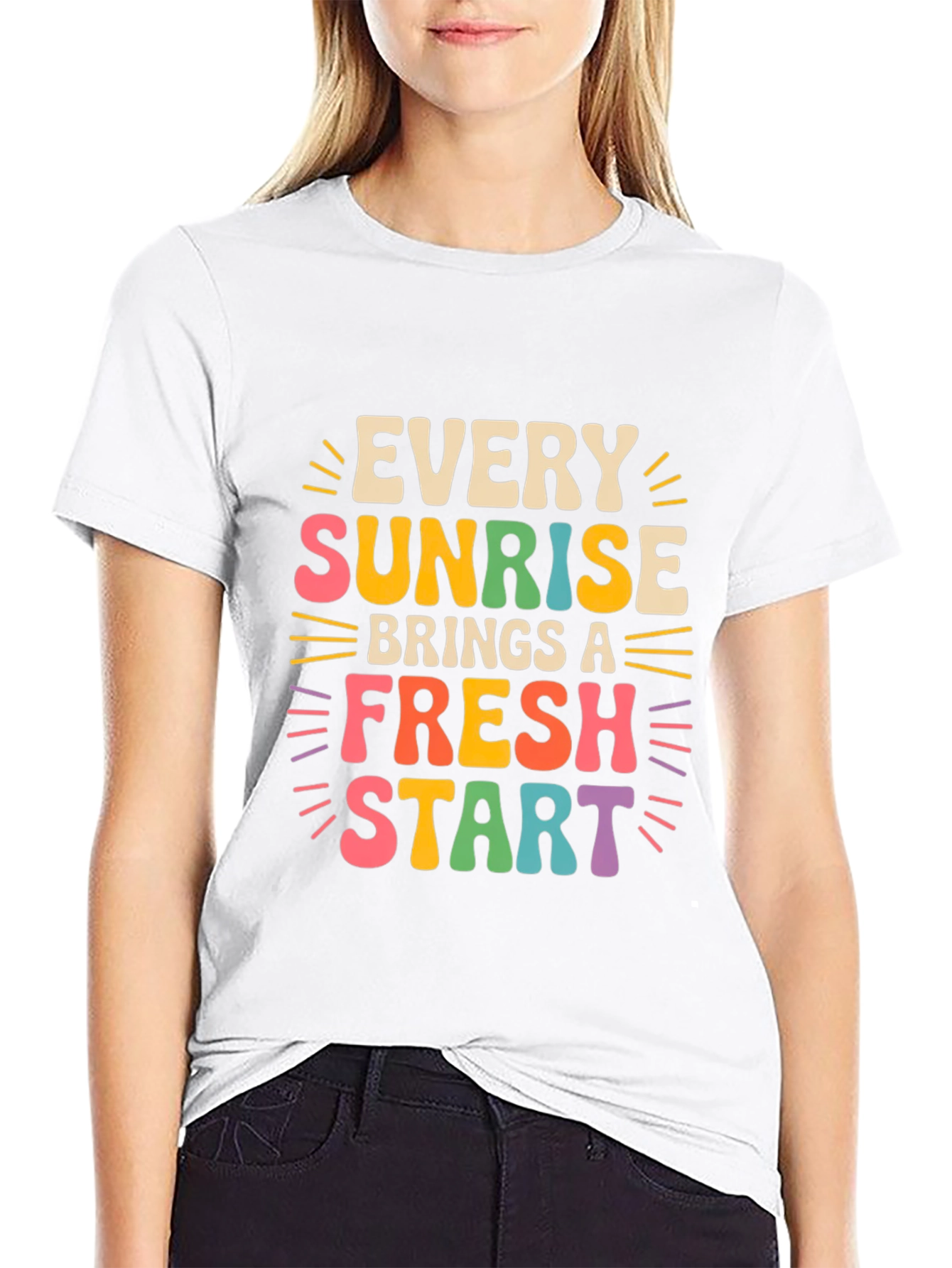 Sunrise Fresh Start Graphic Tee