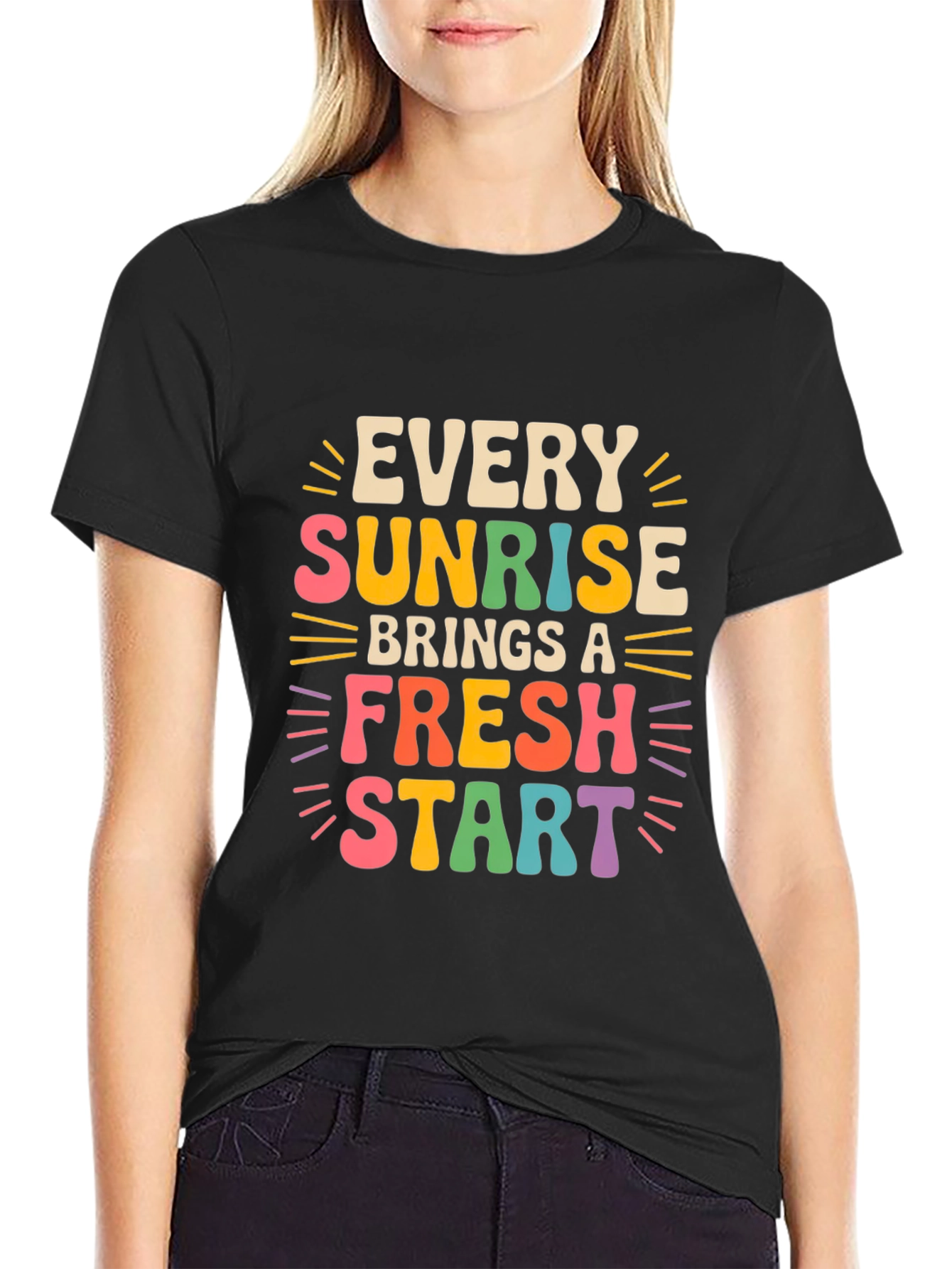 Sunrise Fresh Start Graphic Tee
