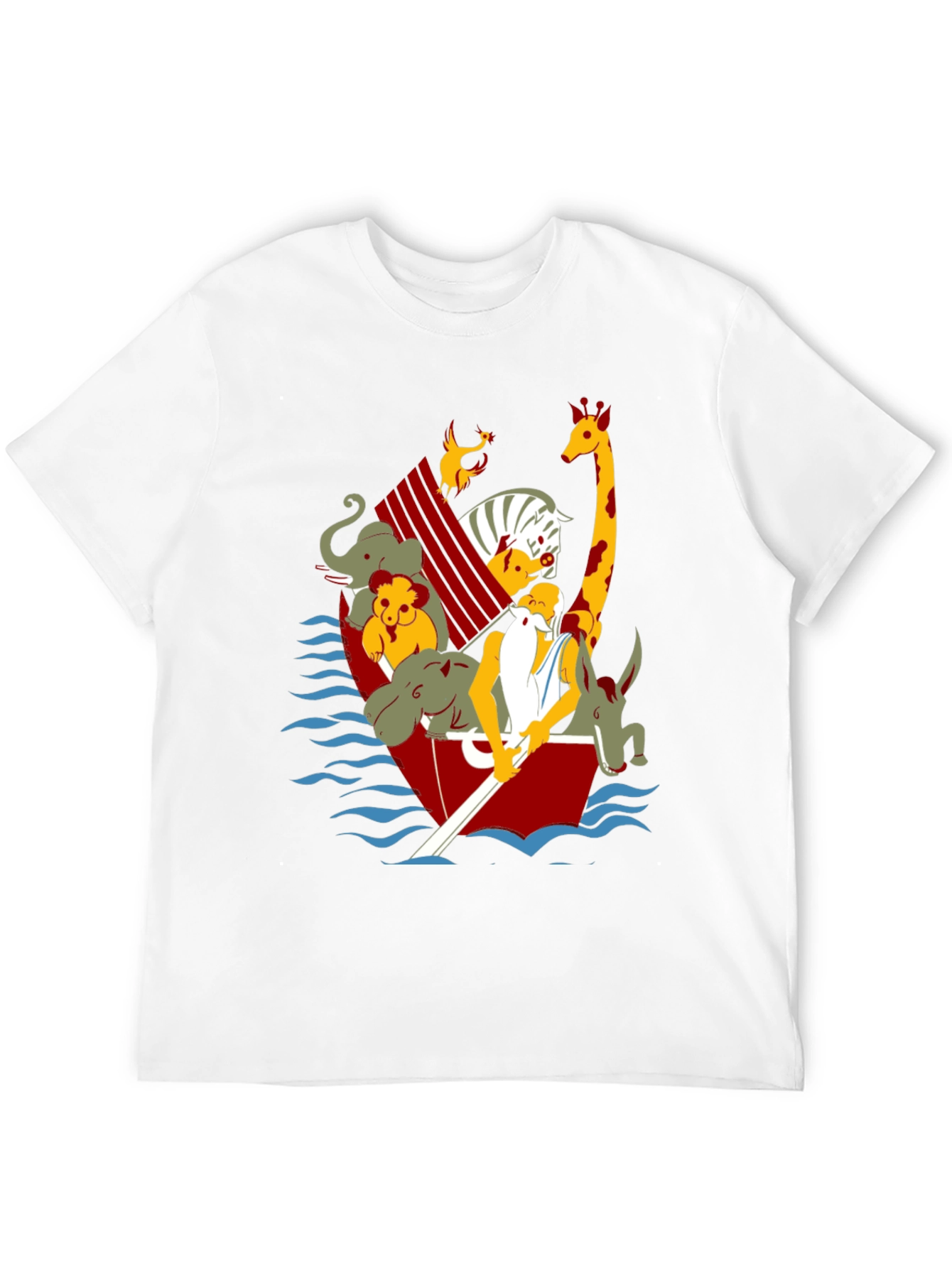 Noahs Ark Graphic Tee - Classic Crew Neck
