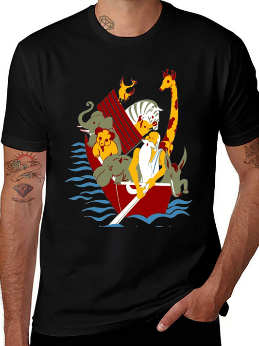 Noahs Ark Graphic Tee - Classic Crew Neck