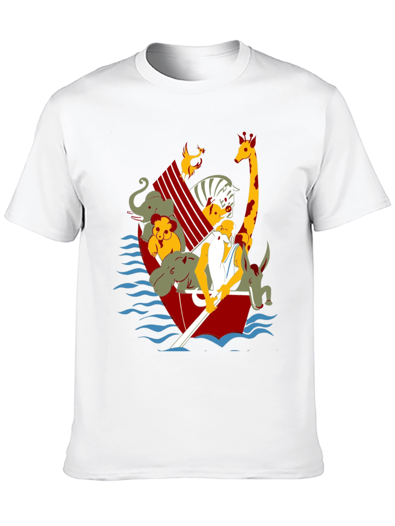 Noahs Ark Graphic Tee - Classic Crew Neck