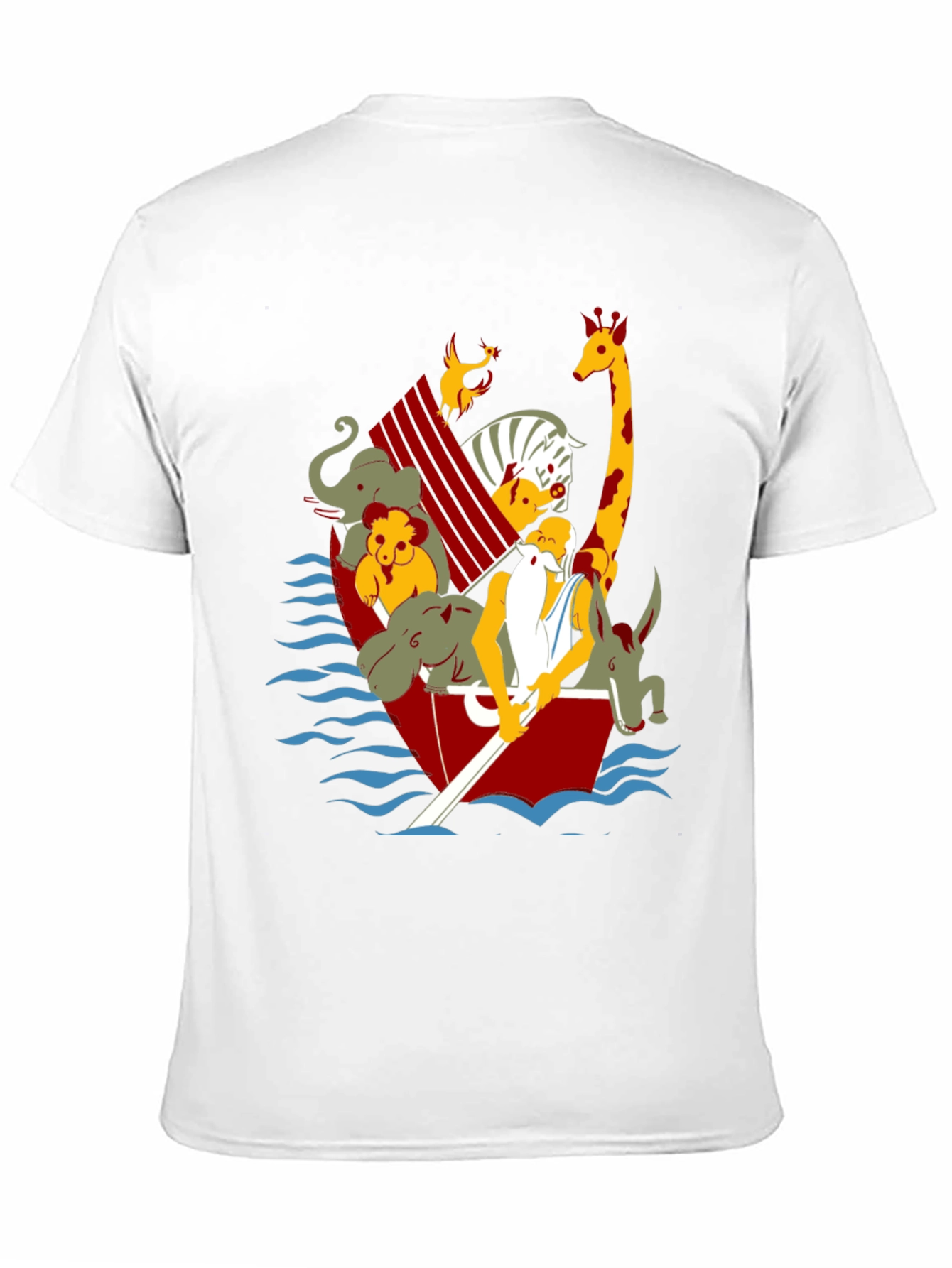 Noahs Ark Graphic Tee - Classic Crew Neck