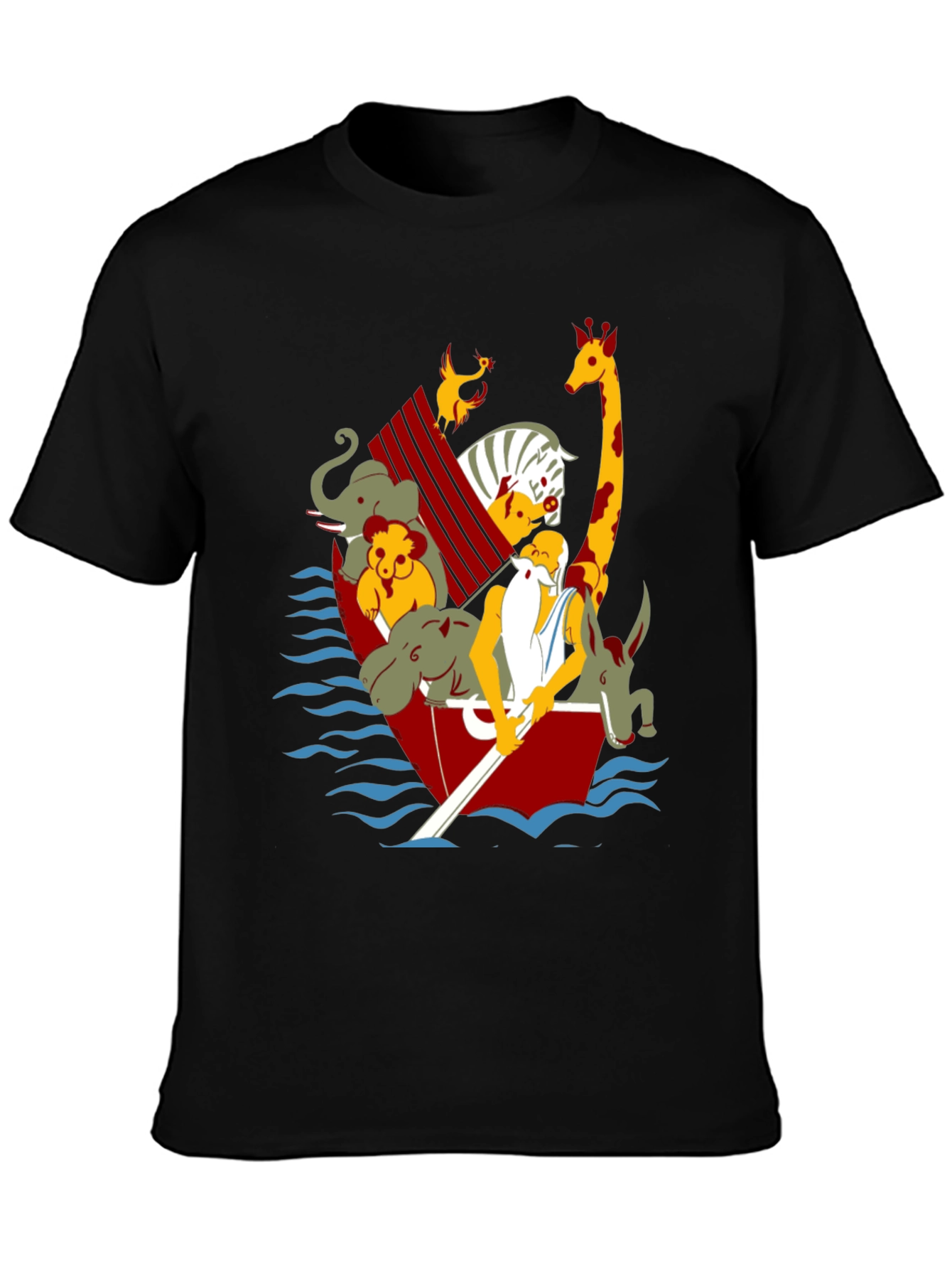 Noahs Ark Graphic Tee - Classic Crew Neck