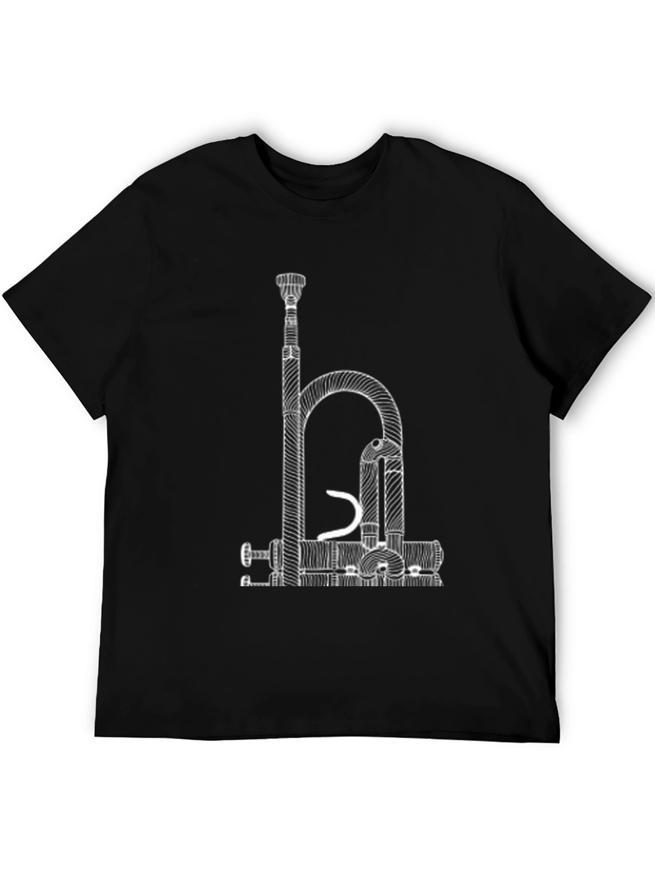 Trumpet Blueprint T-Shirt - Musicians Tee
