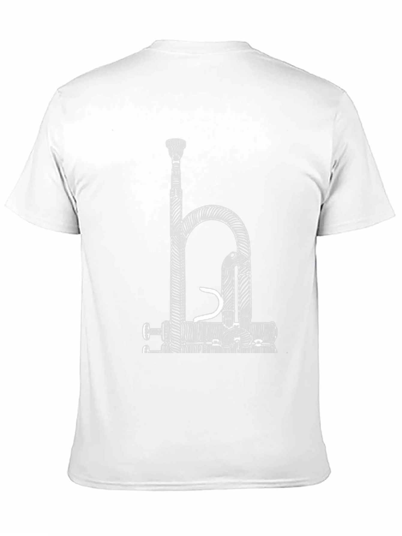 Trumpet Blueprint T-Shirt - Musicians Tee