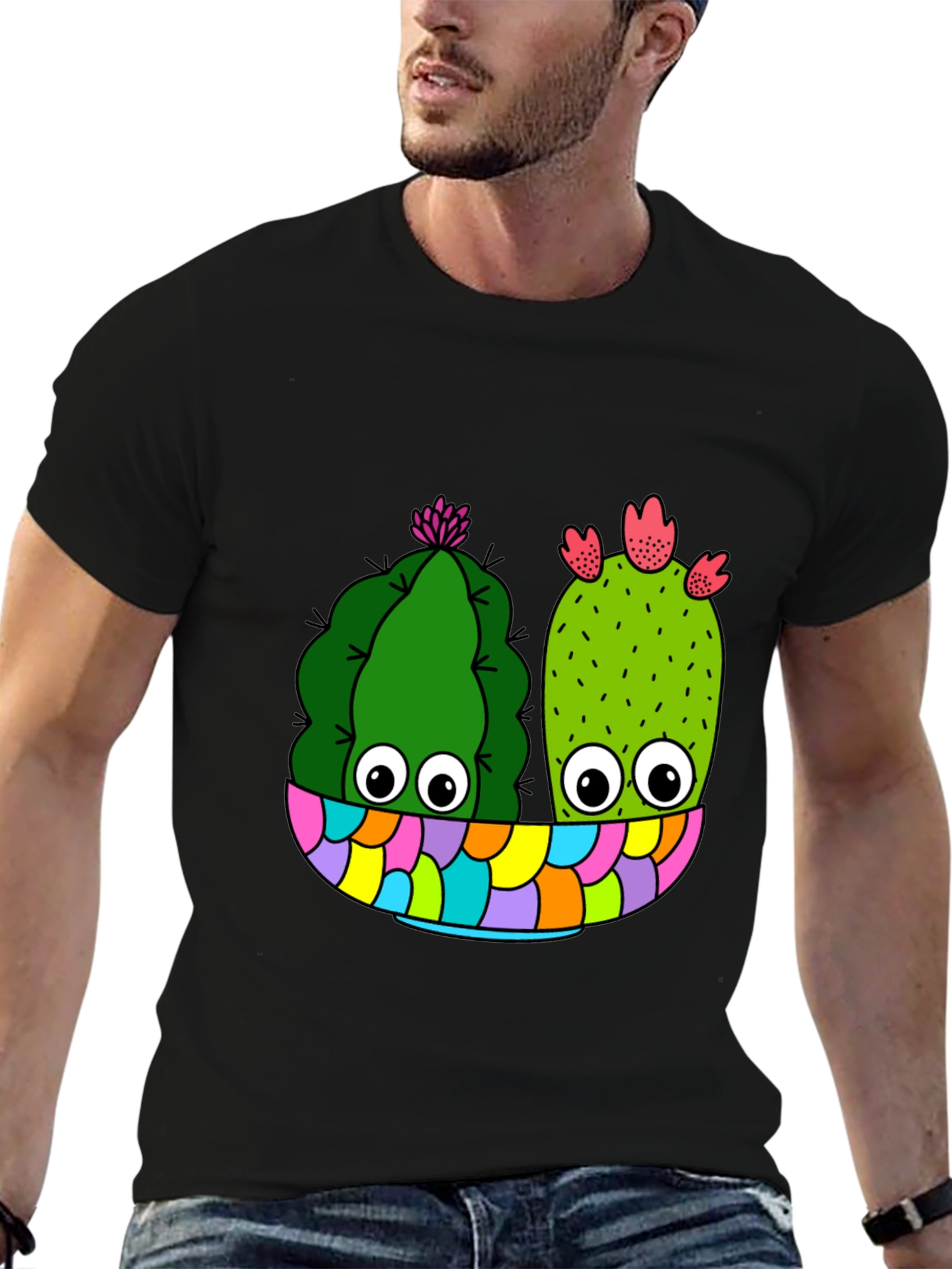 Cactus Crew Neck T-Shirt