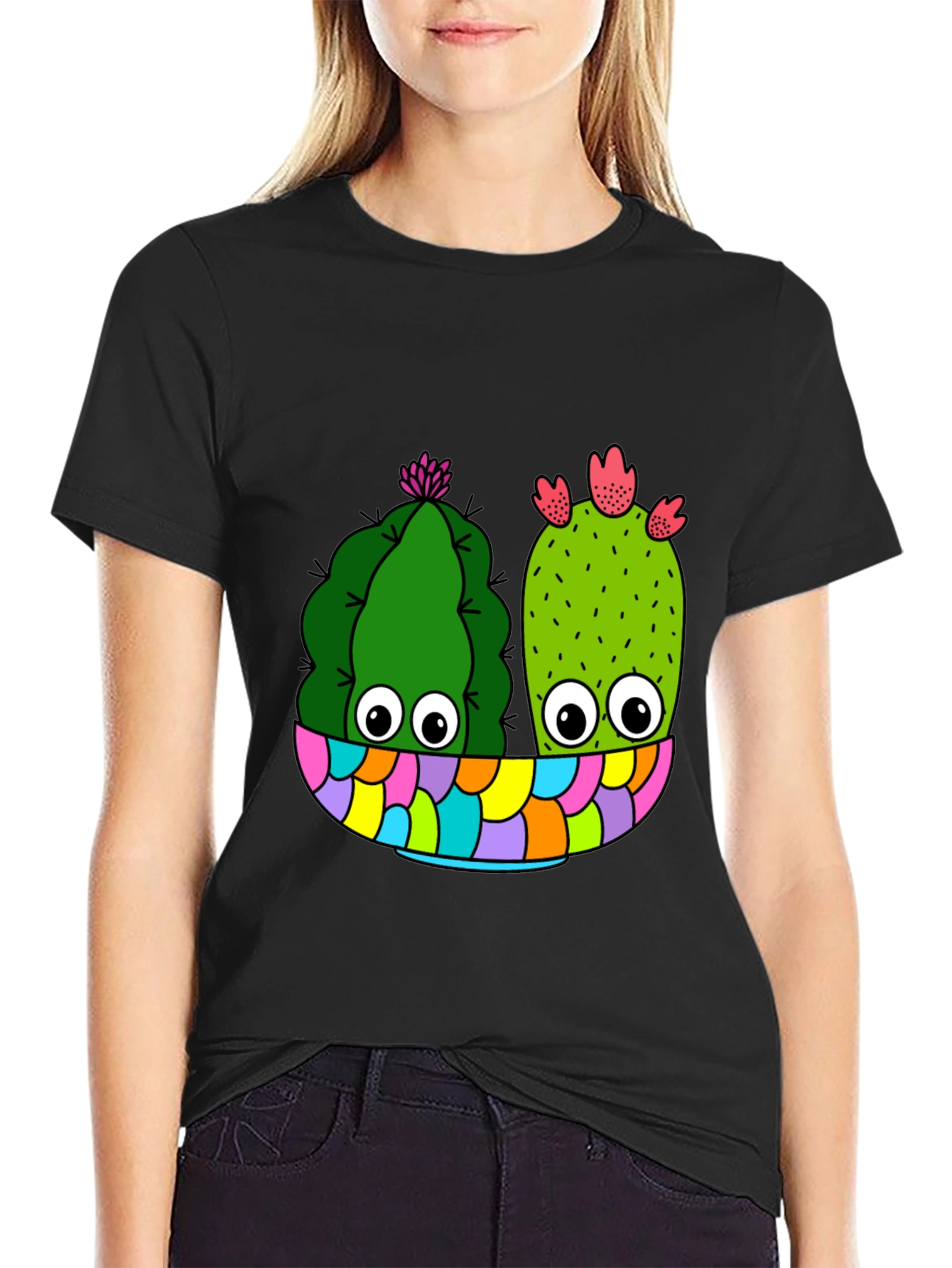 Cactus Crew Neck T-Shirt