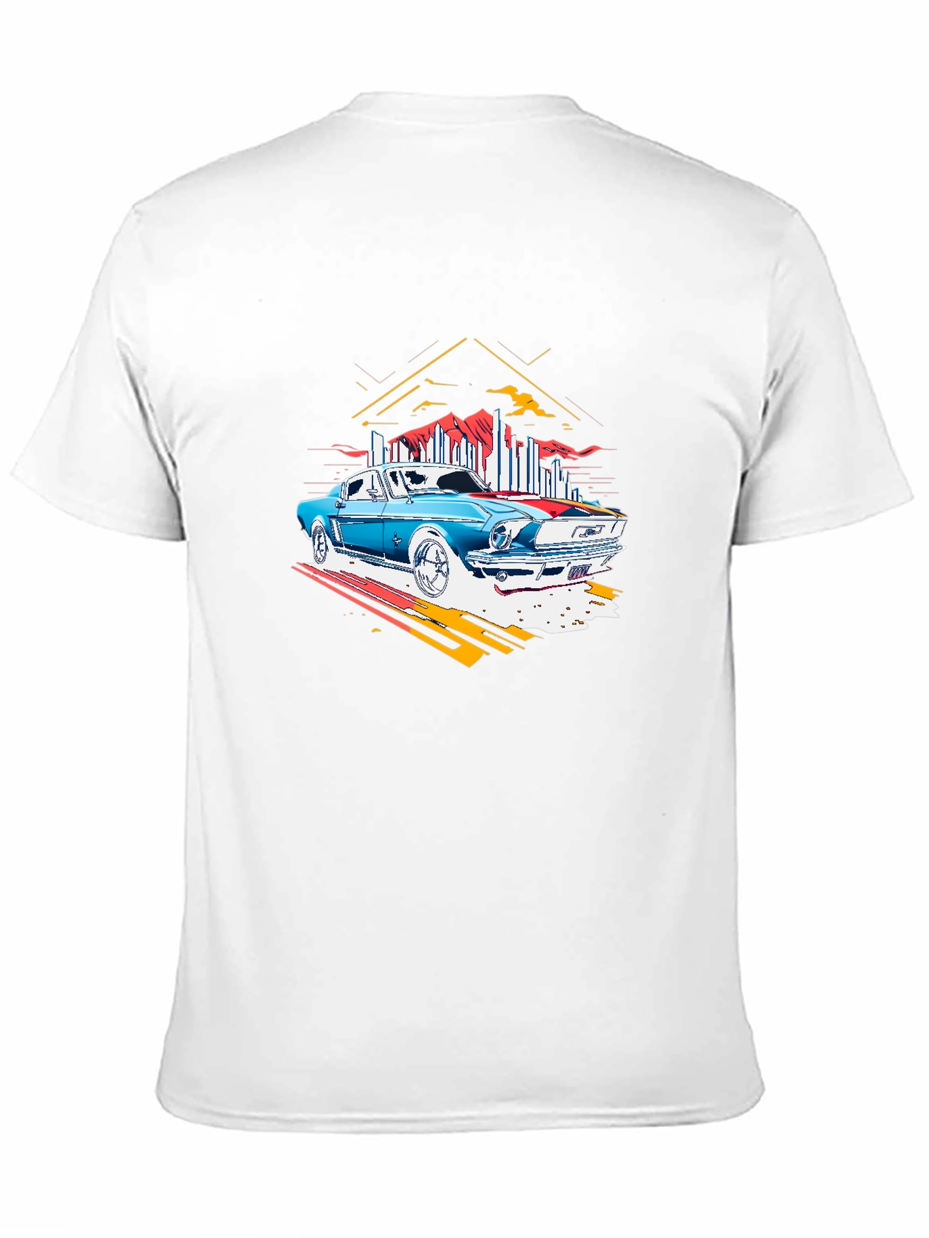 Classic Car Graphic Tee - Retro Style