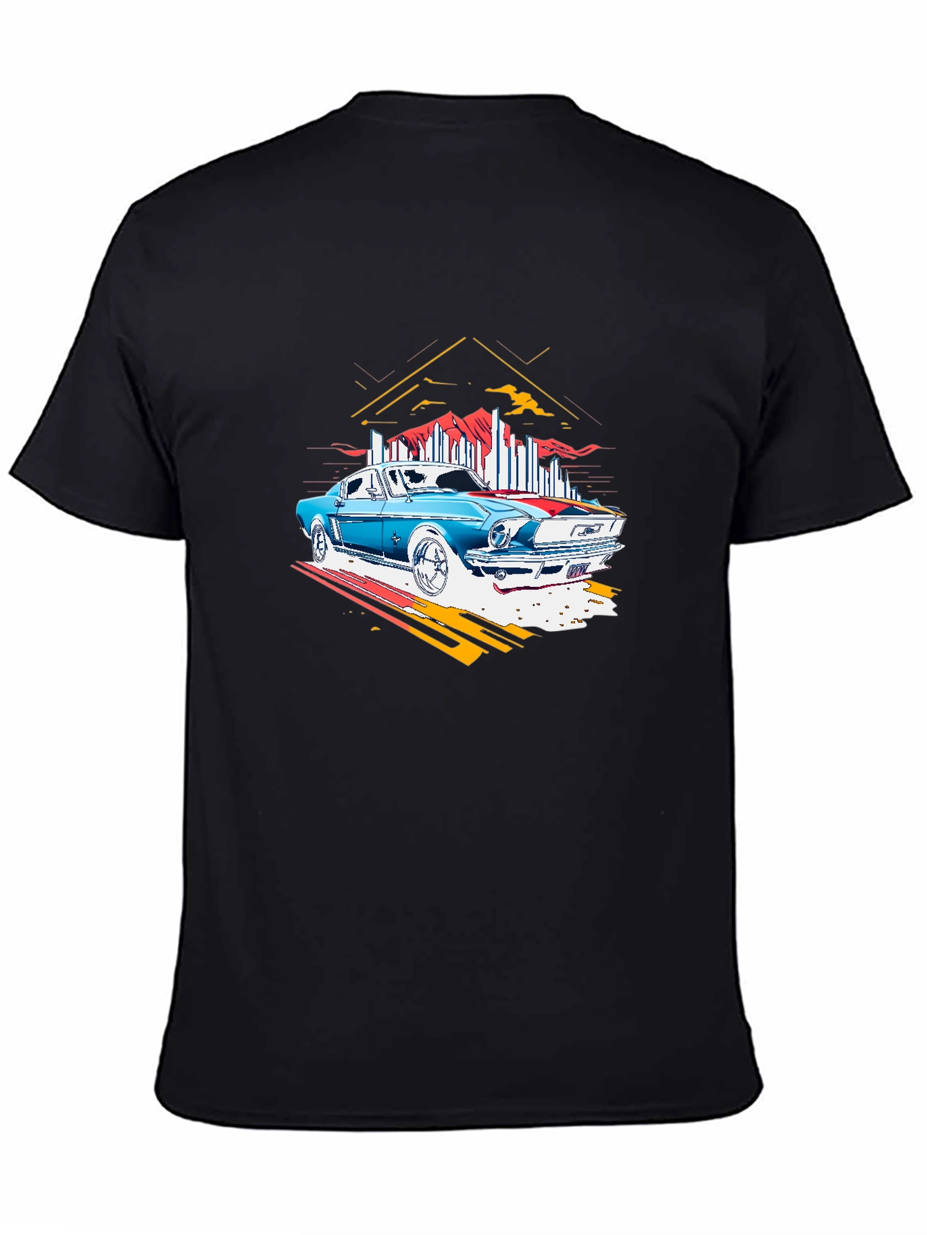 Classic Car Graphic Tee - Retro Style
