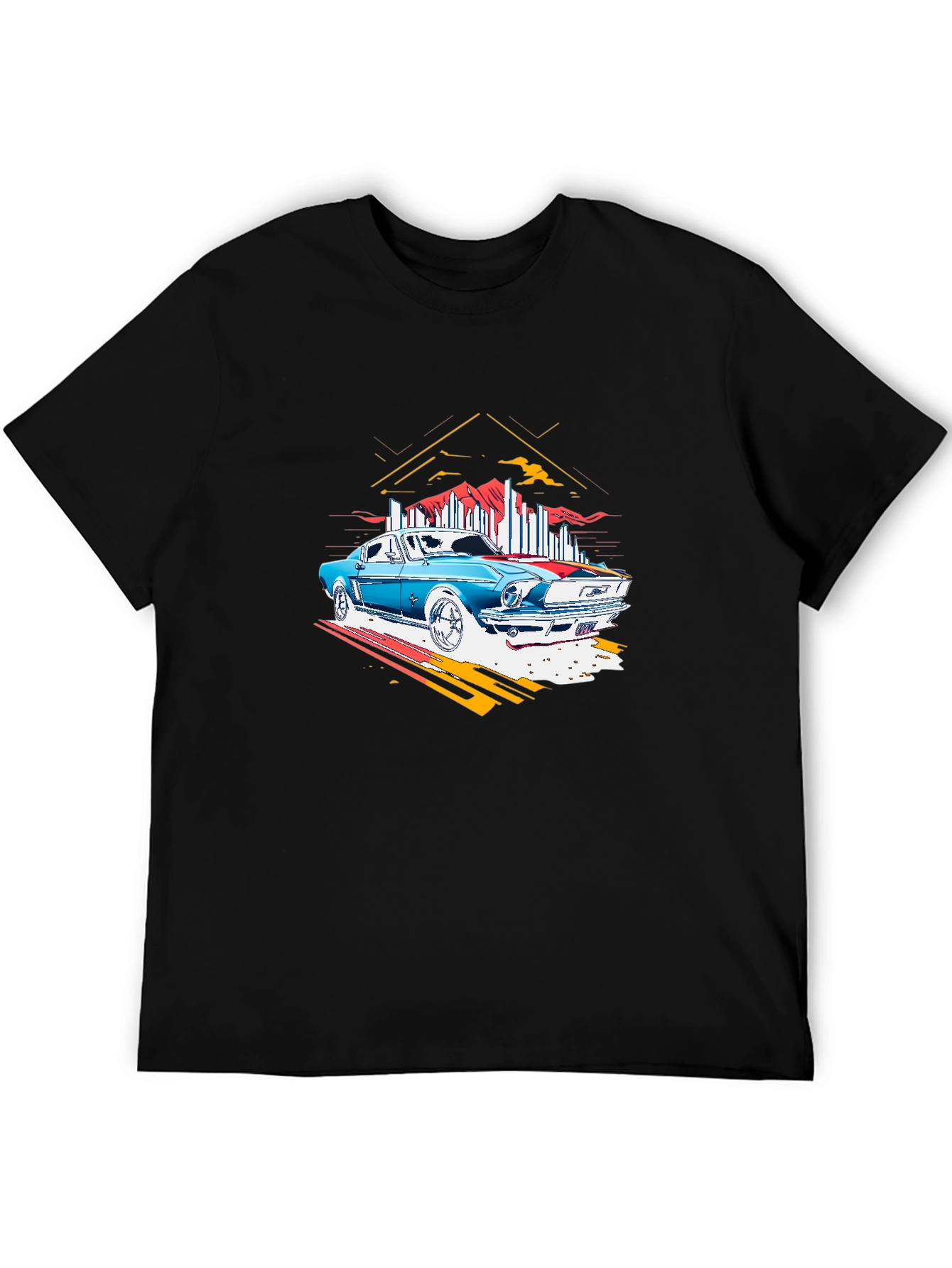 Classic Car Graphic Tee - Retro Style