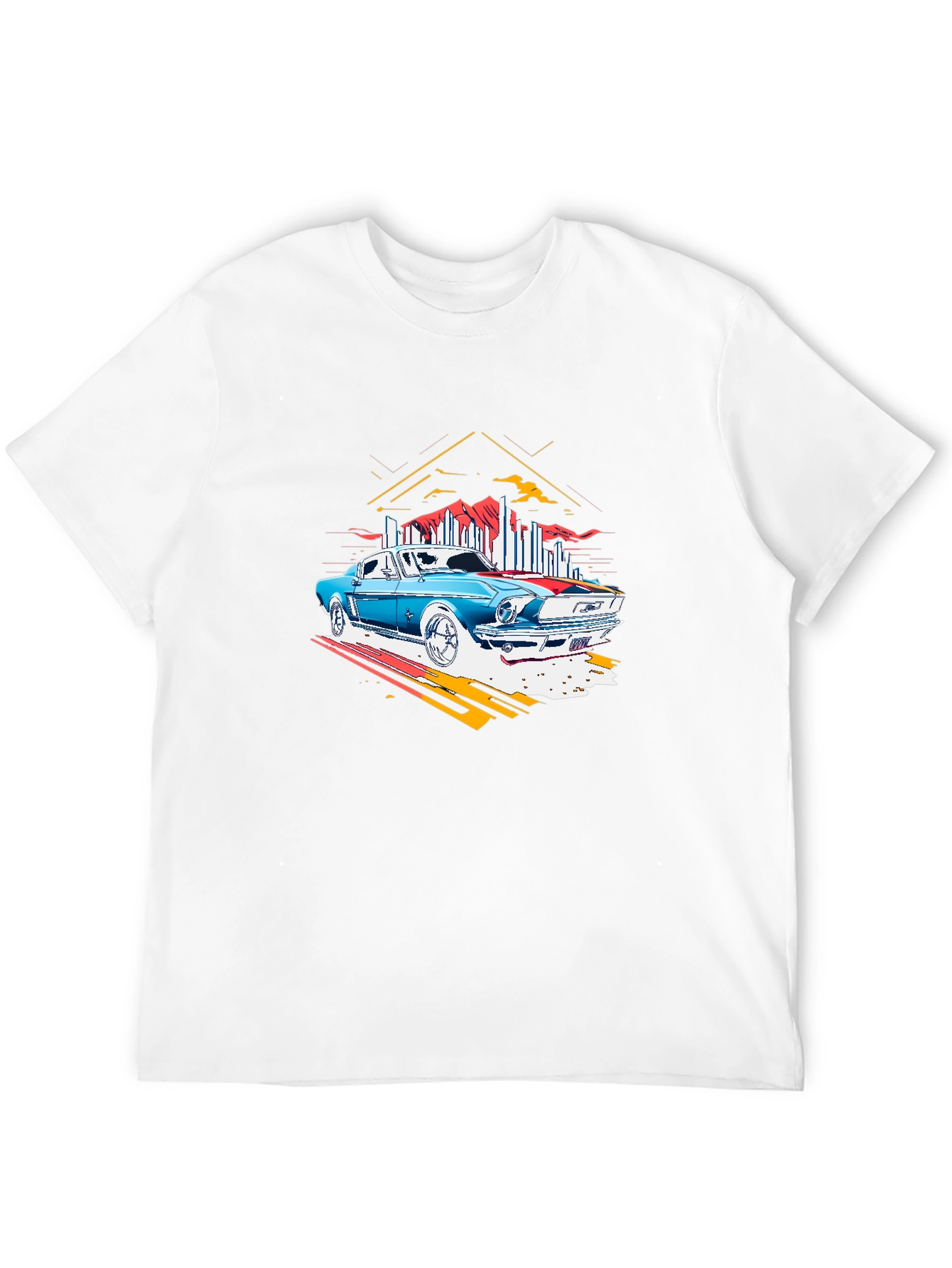 Classic Car Graphic Tee - Retro Style