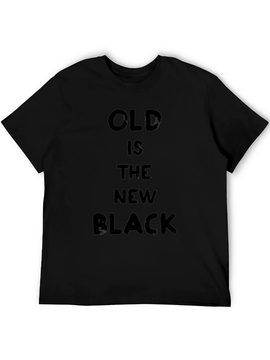 Old is the New Black Graphic Tee