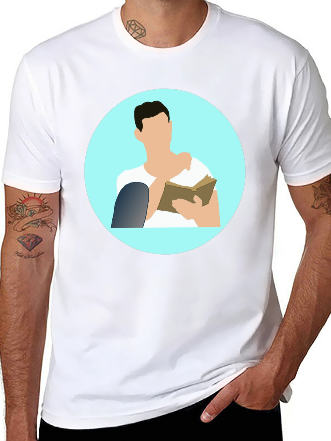 Book Lover Graphic Tee - Cool & Casual