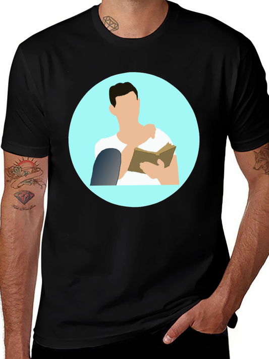 Book Lover Graphic Tee - Cool & Casual