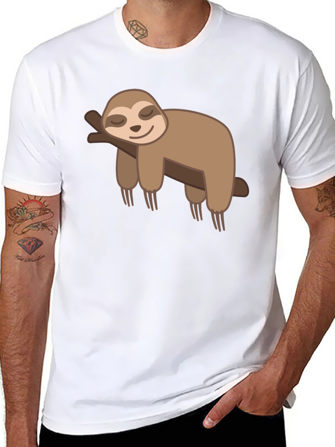 Sloth Nap T-Shirt - Comfy Relaxed Fit